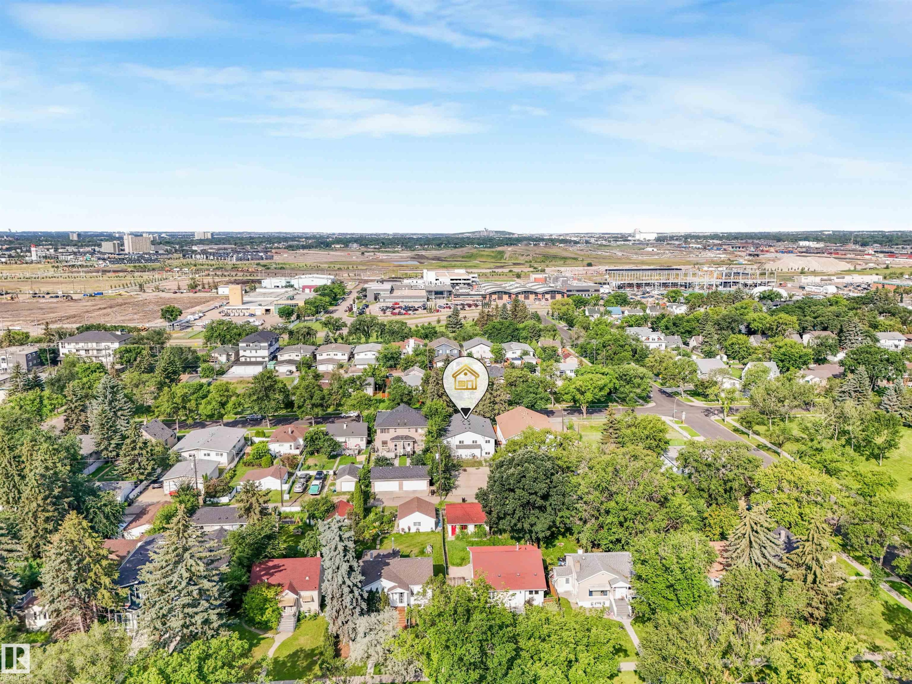 12027 105 Street Nw, Edmonton, AB - Outdoor With View