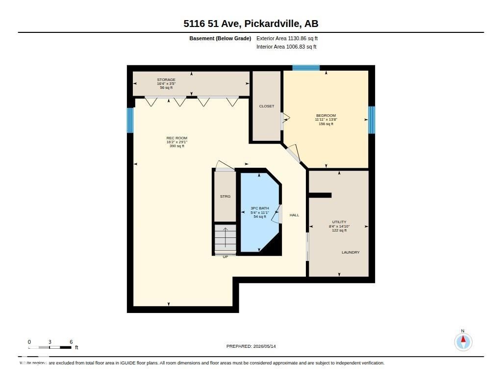 Floor plan - 5116 51 Avenue, Pickardville, AB - Other