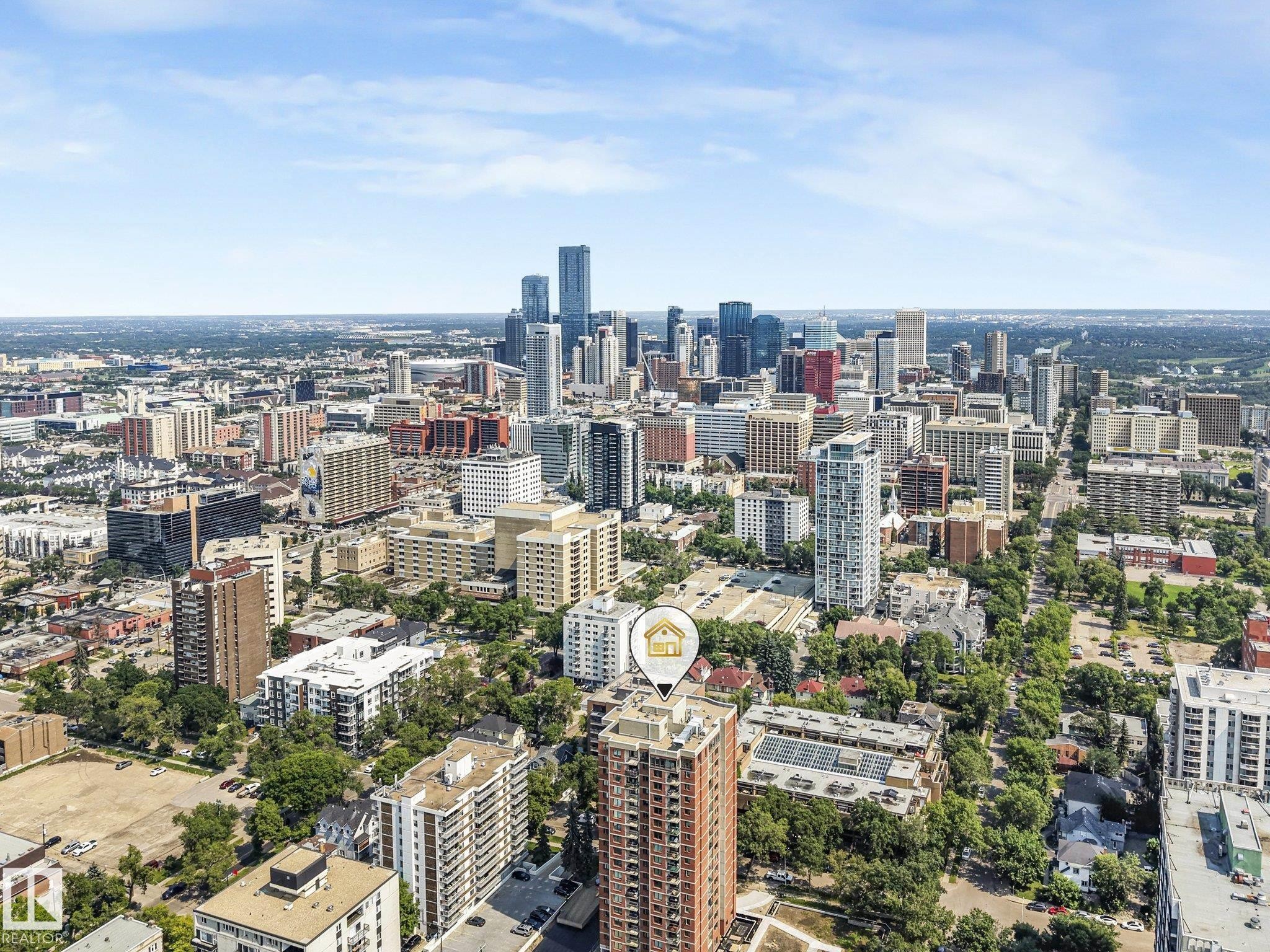 #302 9916 113 St Nw, Edmonton, AB - Outdoor With View