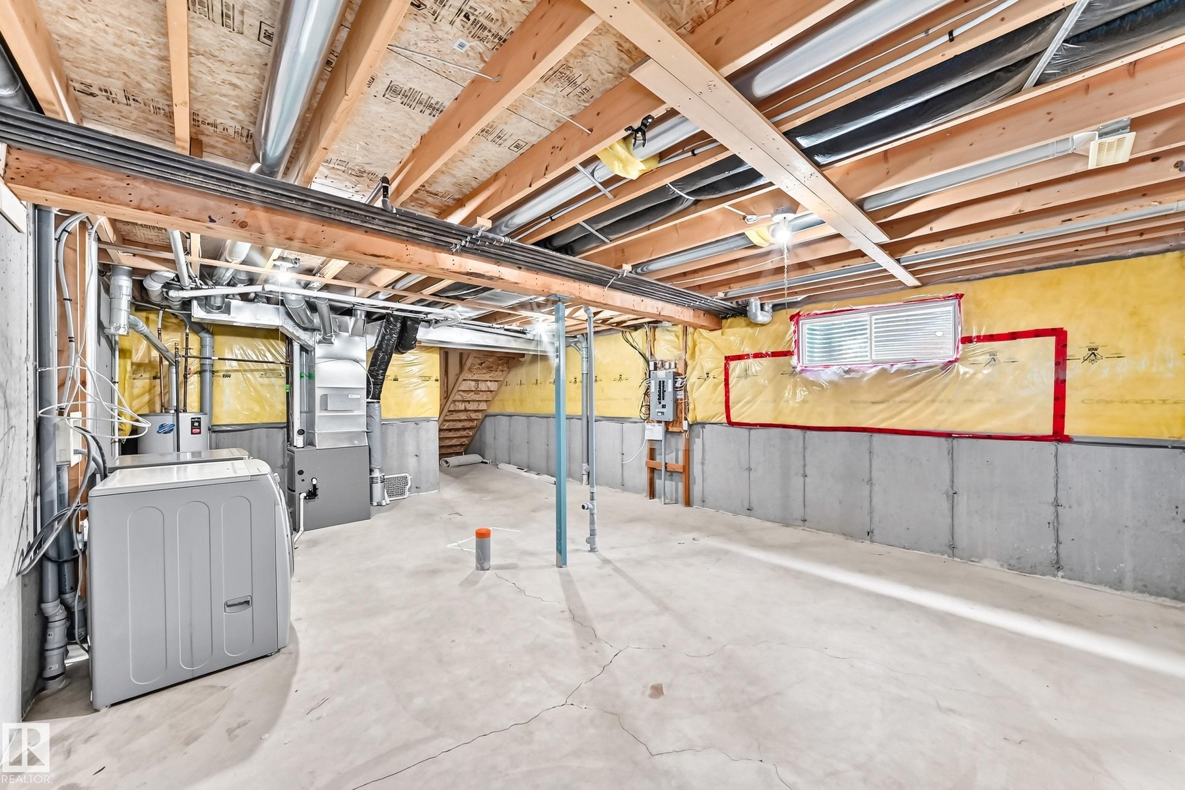 #93 230 Edwards Dr Sw, Edmonton, AB - Indoor Photo Showing Basement