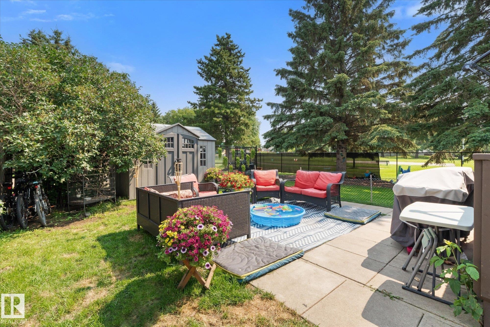 79 Greystone Drive, Spruce Grove, AB - Outdoor With Deck Patio Veranda With Backyard