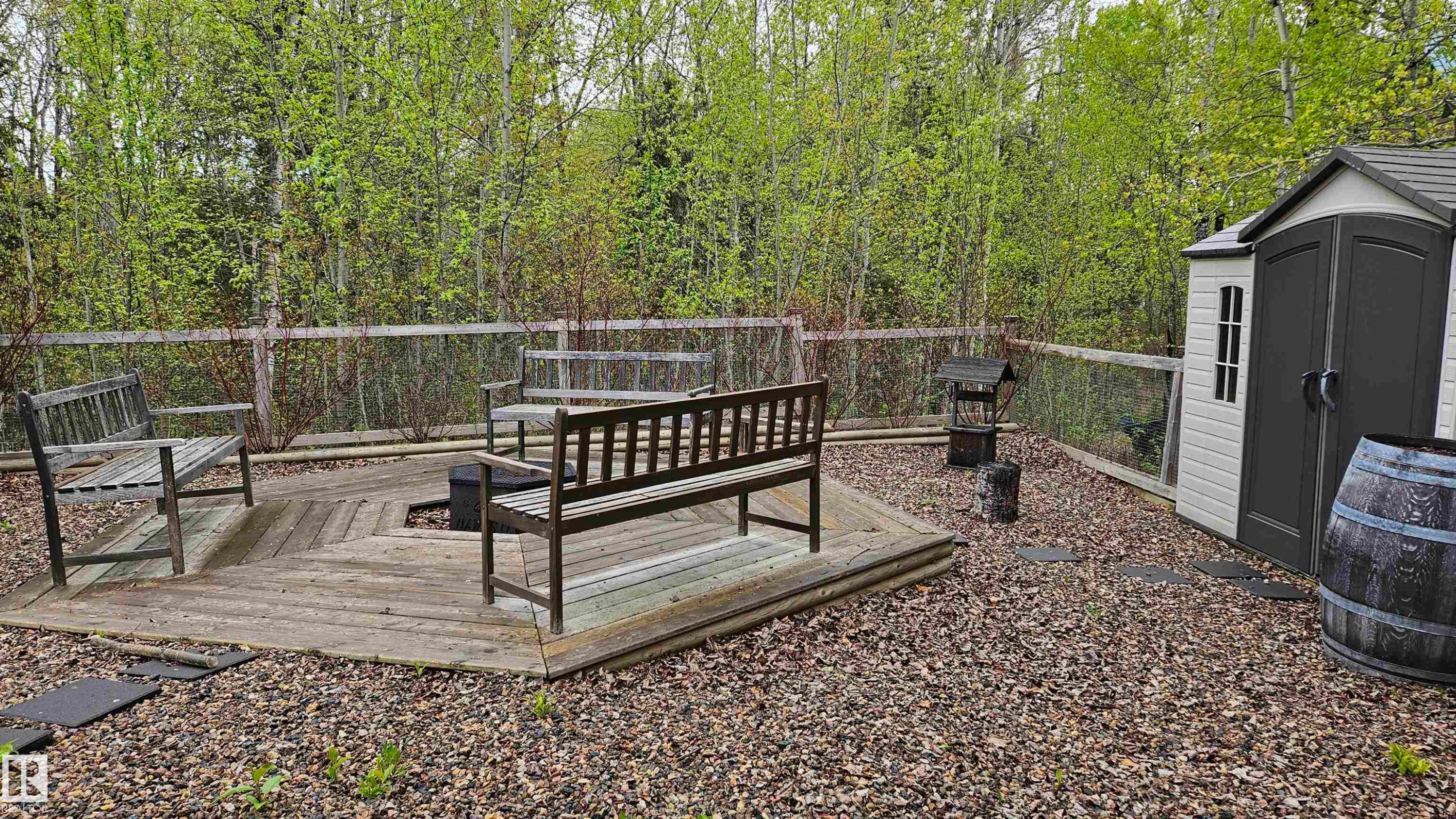 7 Andrew Drive, Rural Athabasca County, AB - Outdoor With Deck Patio Veranda