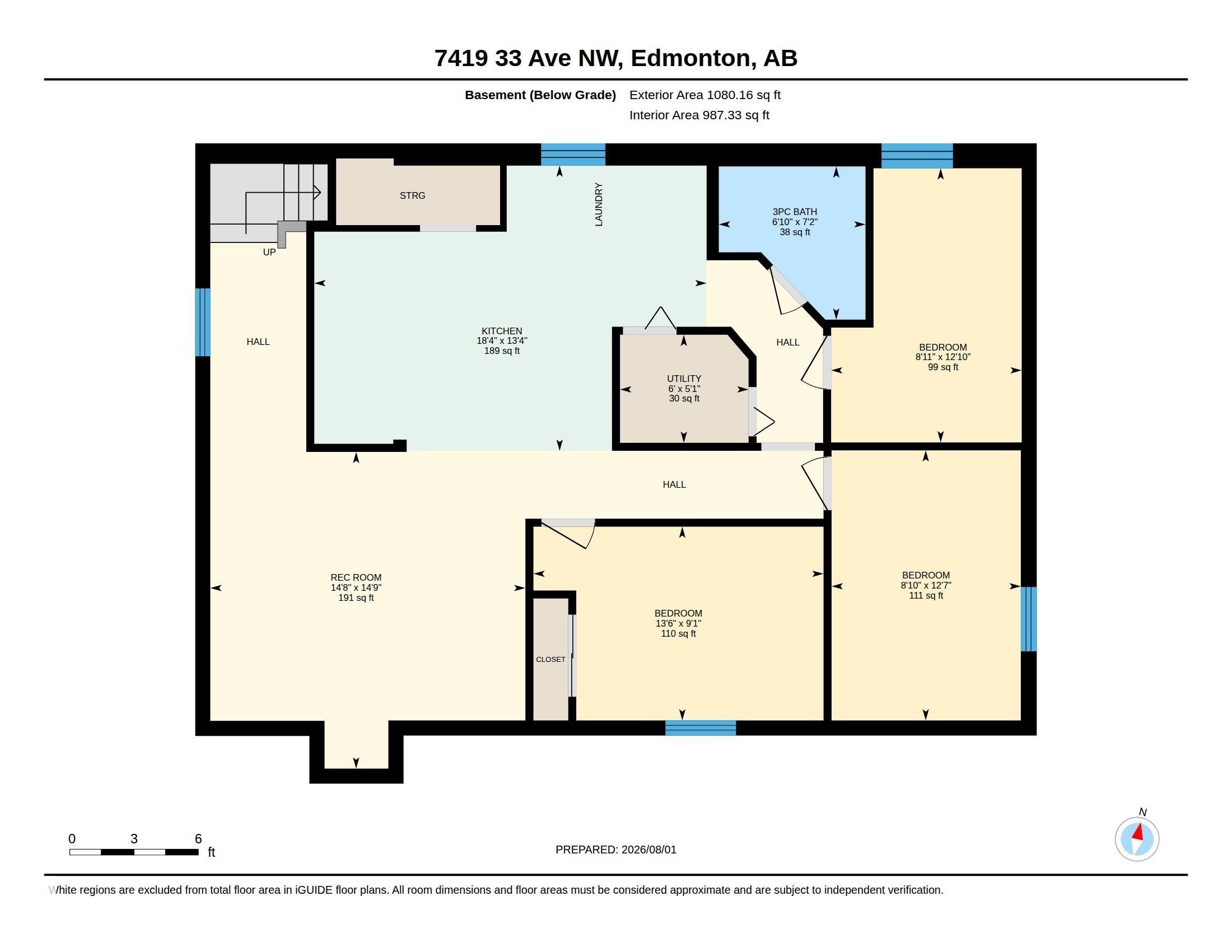 Floor plan - 7419 33 Avenue Nw, Edmonton, AB - Other