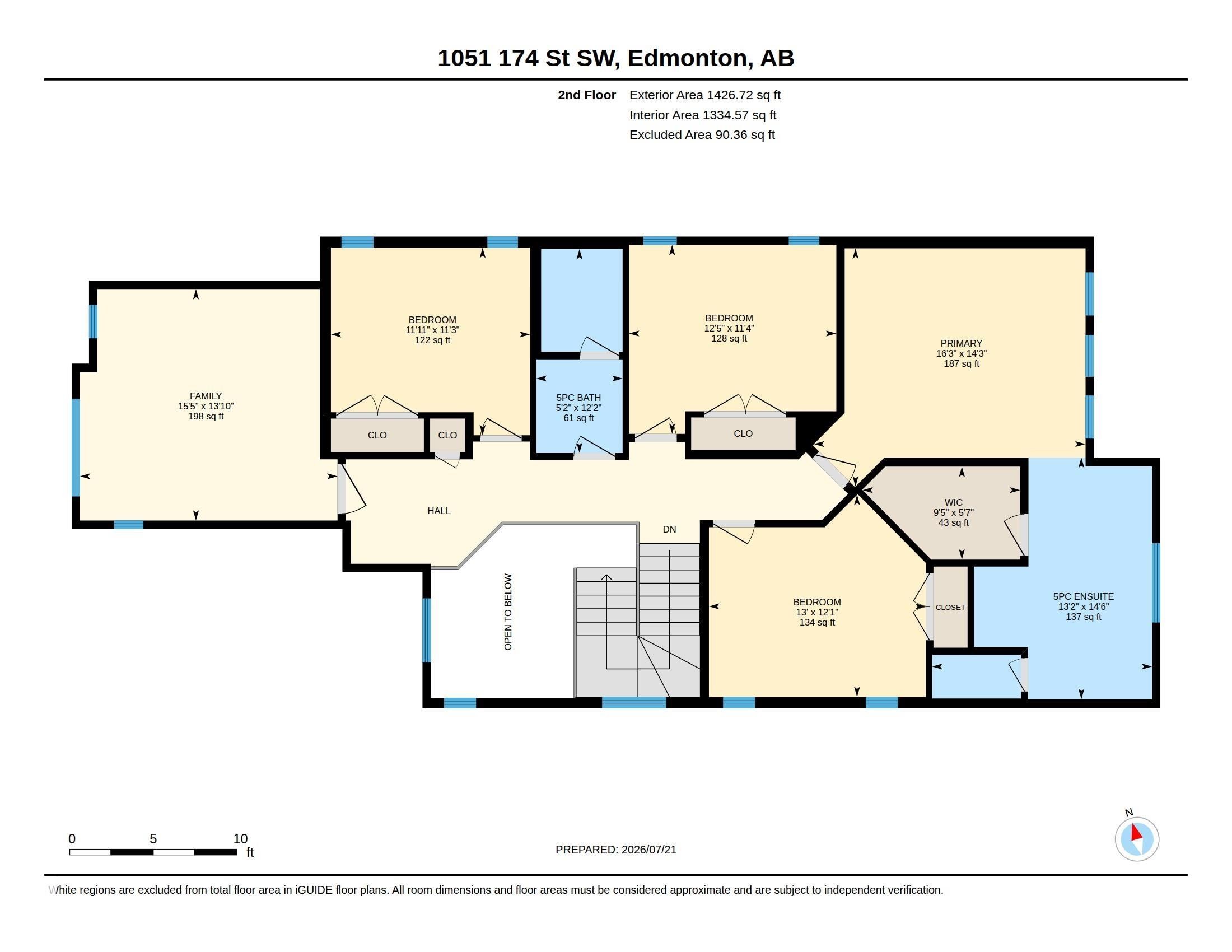 Floor plan - 1051 174 Street Sw, Edmonton, AB - Other