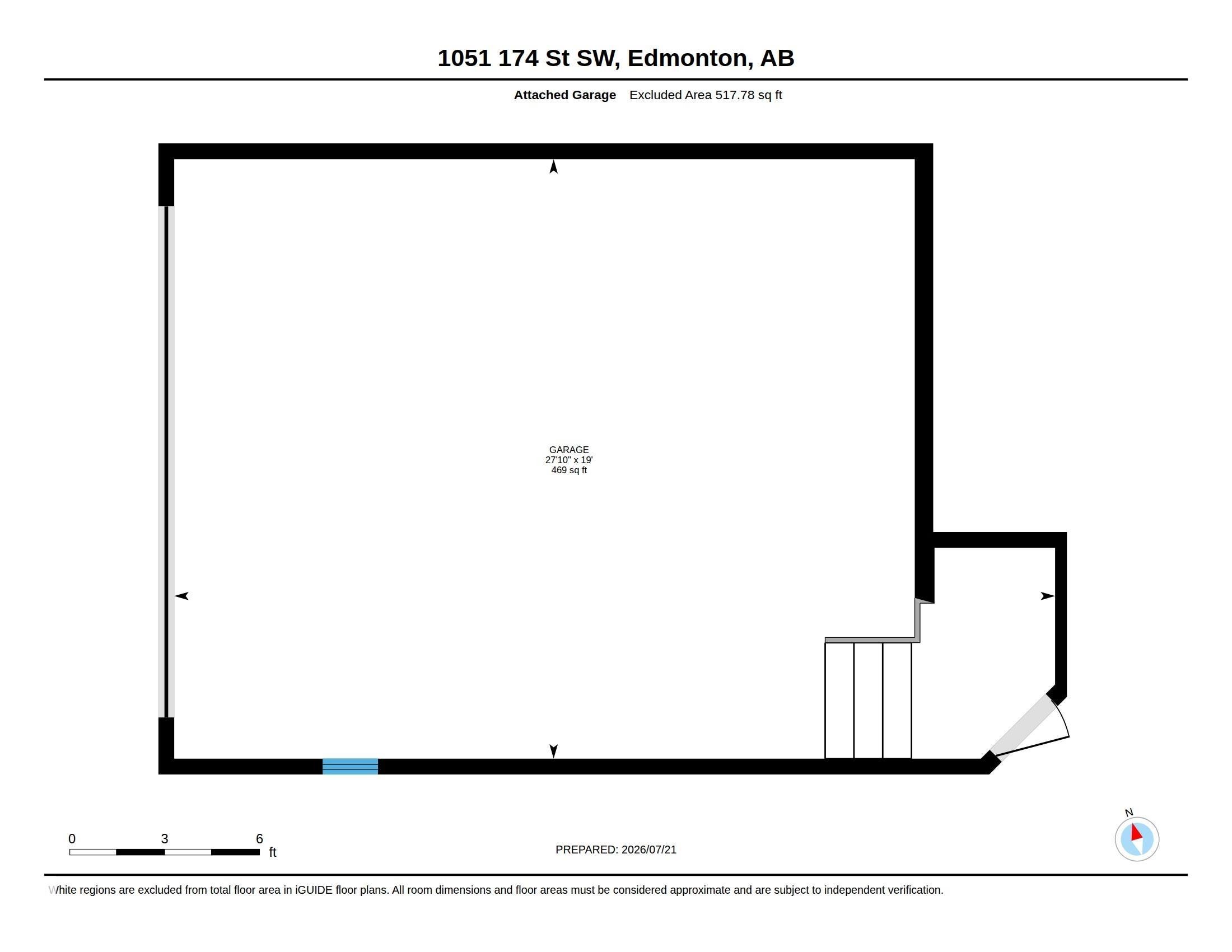 Floor plan - 1051 174 Street Sw, Edmonton, AB - Other