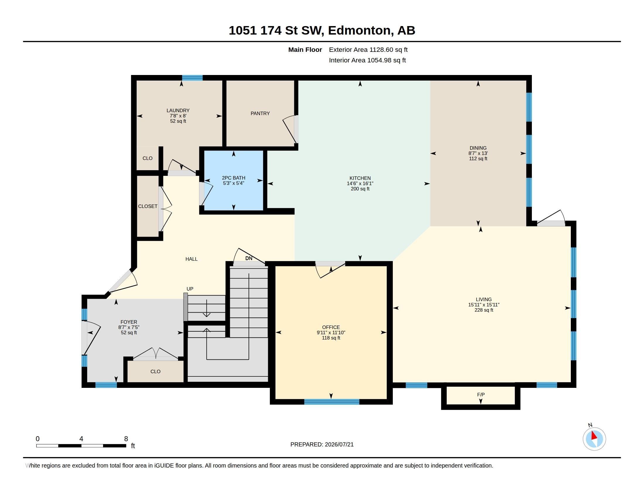 Floor plan - 1051 174 Street Sw, Edmonton, AB - Other