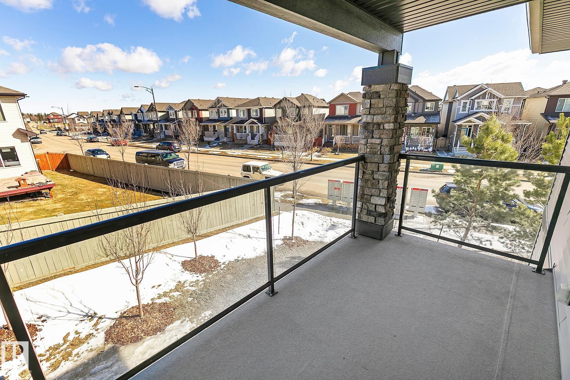 #20 1530 Tamarack Boulevard Nw, Edmonton, AB - Outdoor With Balcony With Exterior