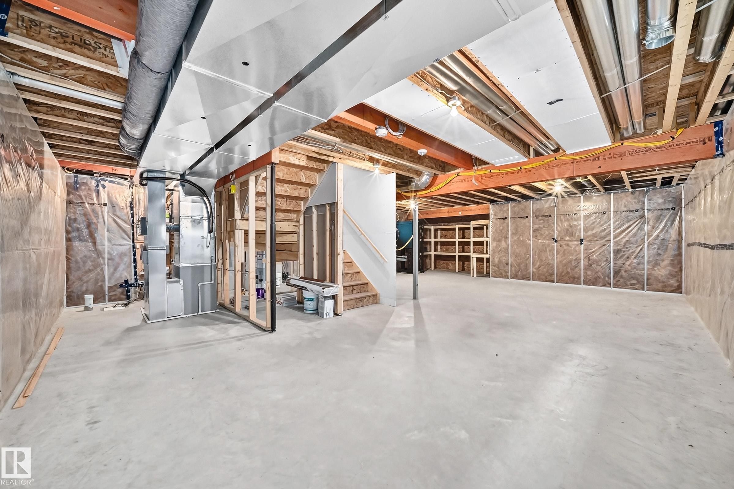 13032 208 Street Nw, Edmonton, AB - Indoor Photo Showing Basement