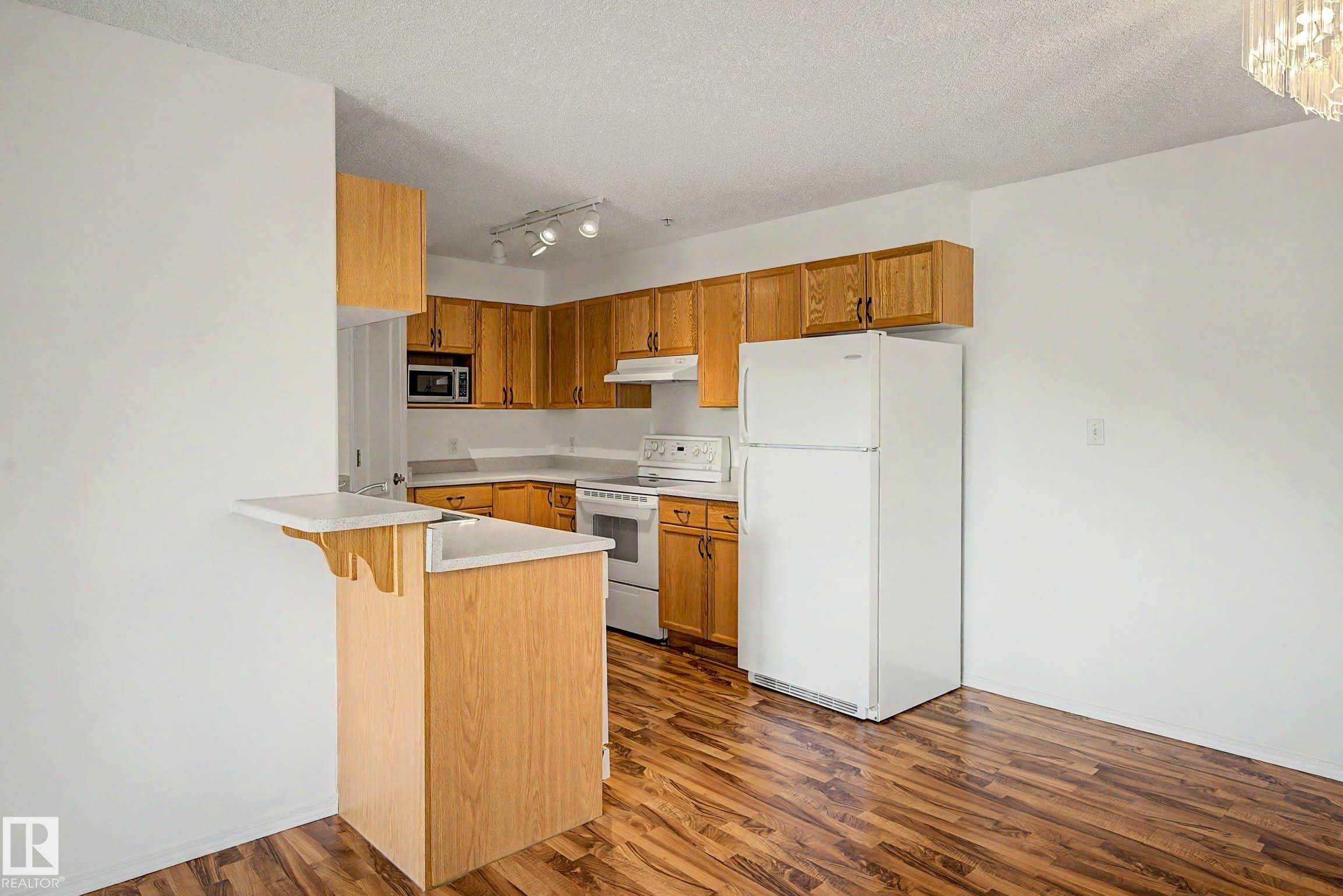 #203 8119 112 Av Nw, Edmonton, AB - Indoor Photo Showing Kitchen