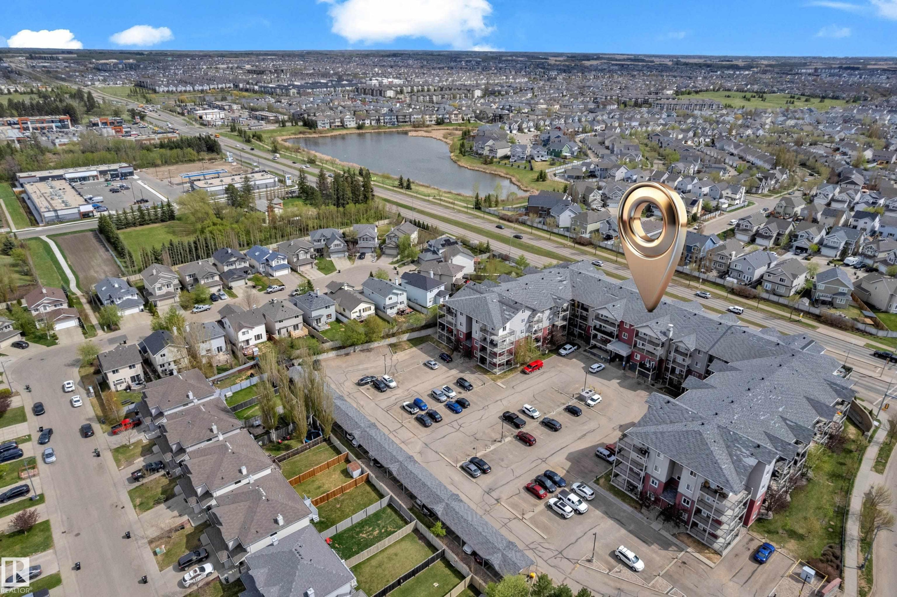 #326 111 Edwards Dr Sw, Edmonton, AB - Outdoor With View