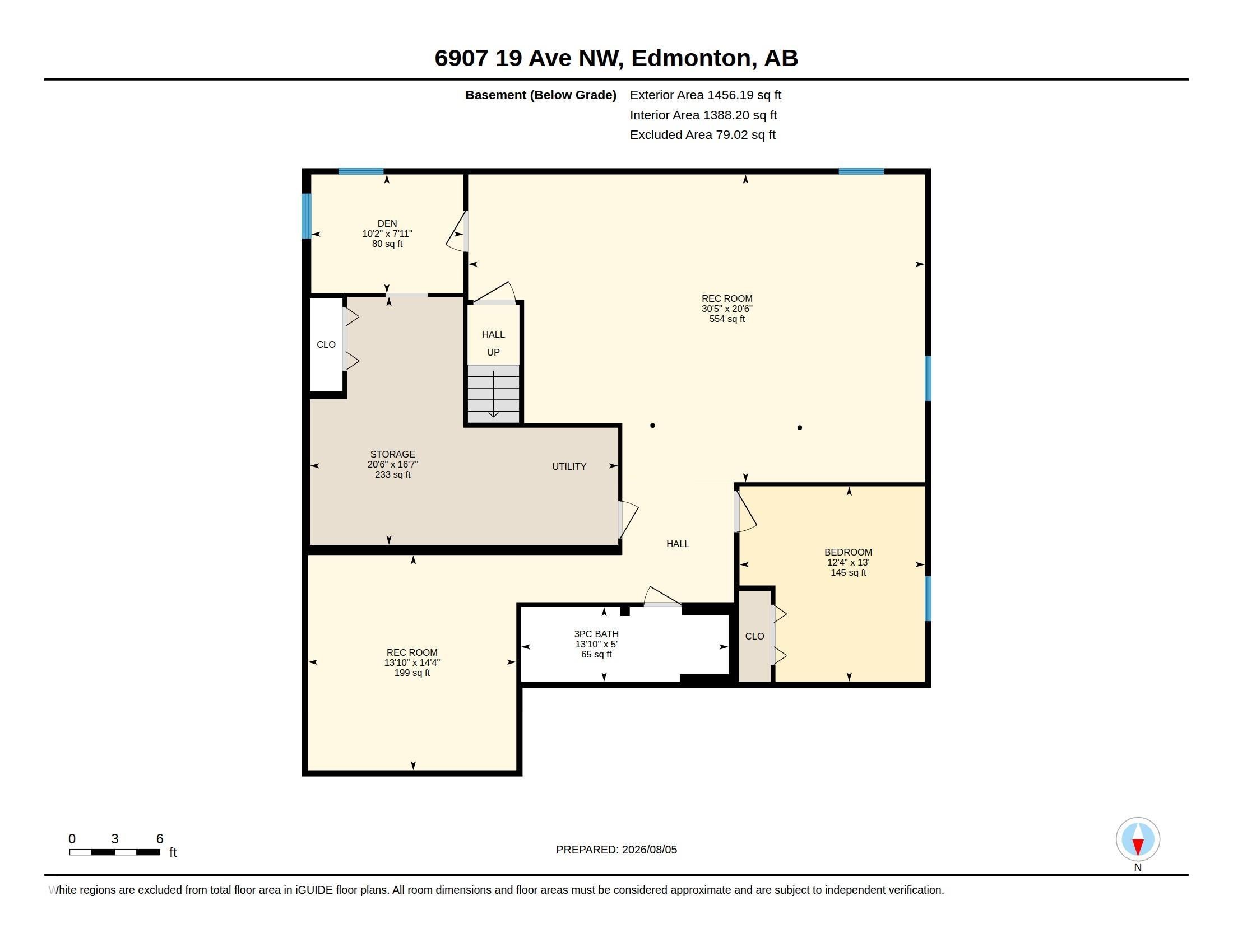 Floor plan - 6907 19 Avenue Nw, Edmonton, AB - Other