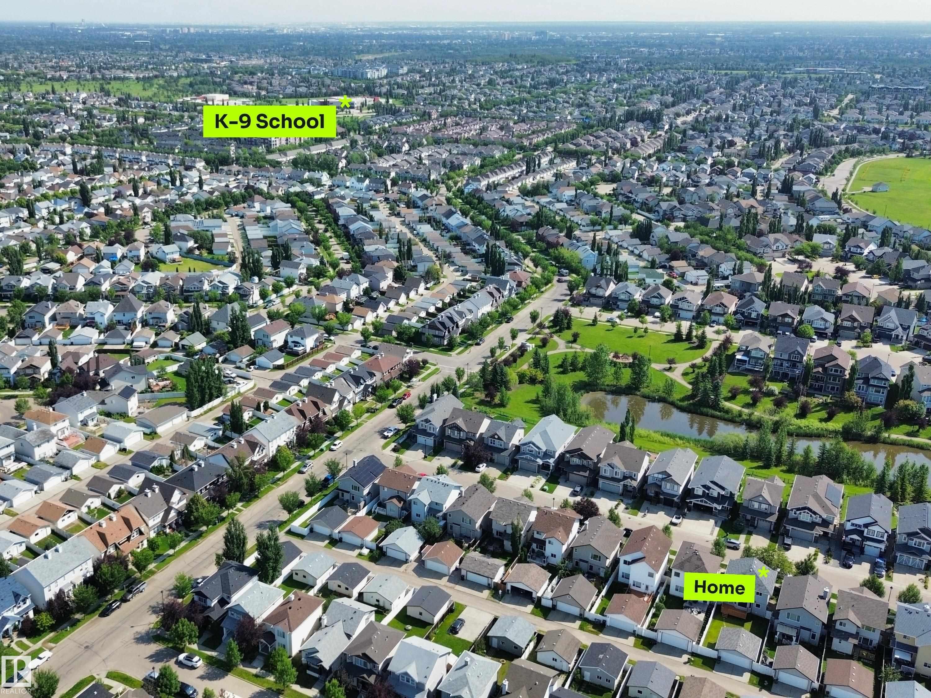7622 Schmid Crescent Nw, Edmonton, AB - Outdoor With View
