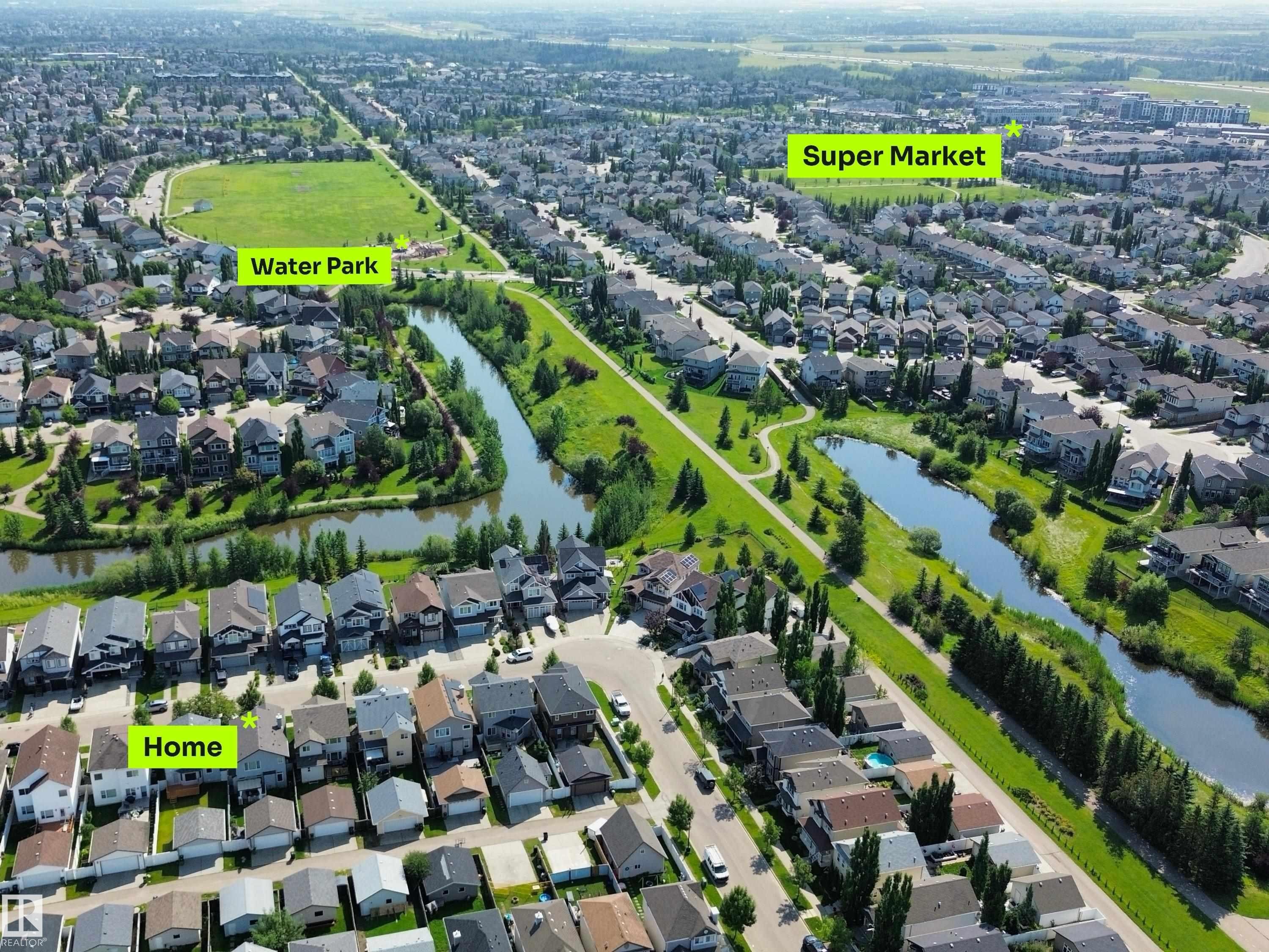 7622 Schmid Crescent Nw, Edmonton, AB - Outdoor With View