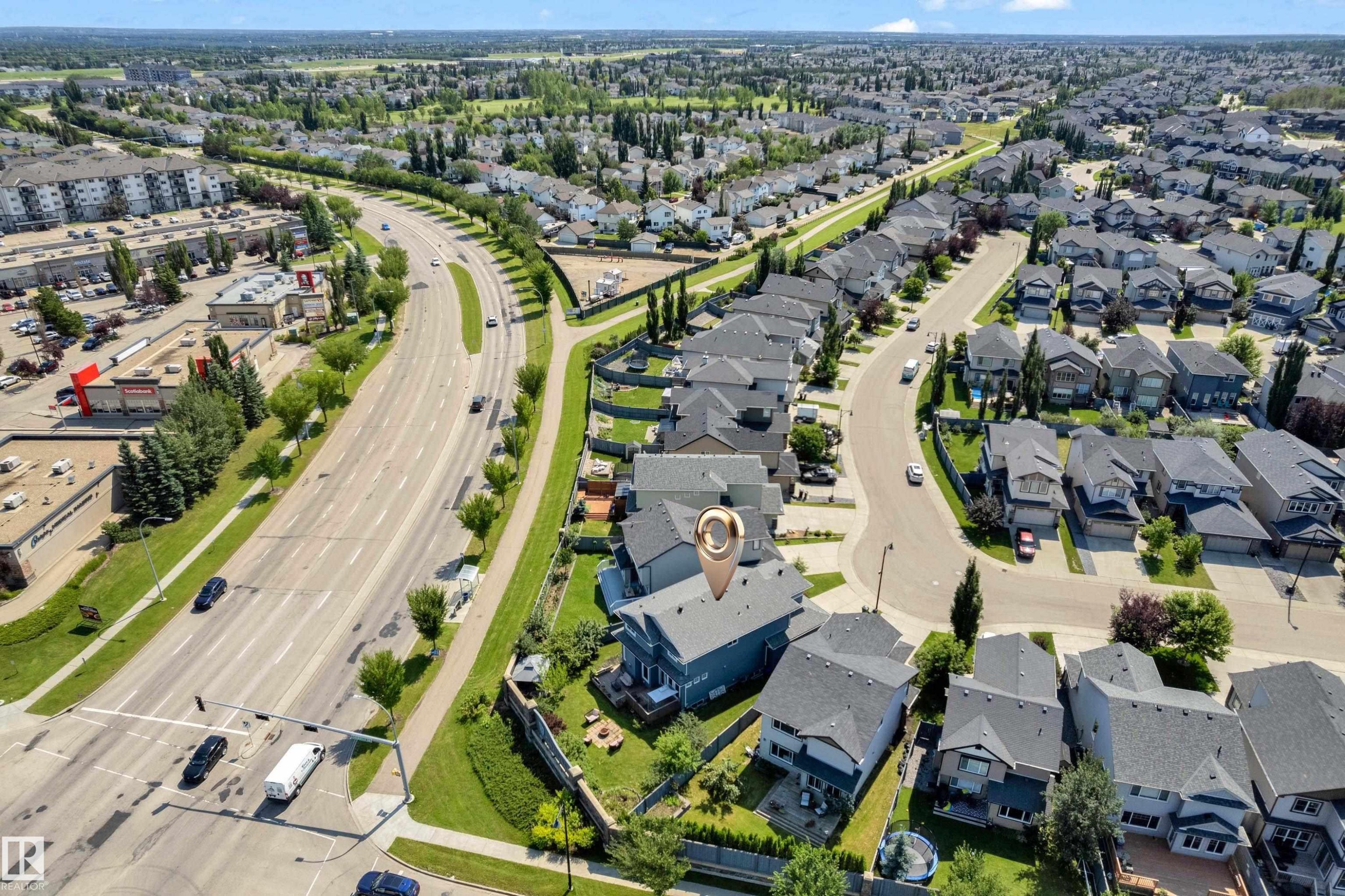 3630 Goodridge Crescent Nw, Edmonton, AB - Outdoor With View