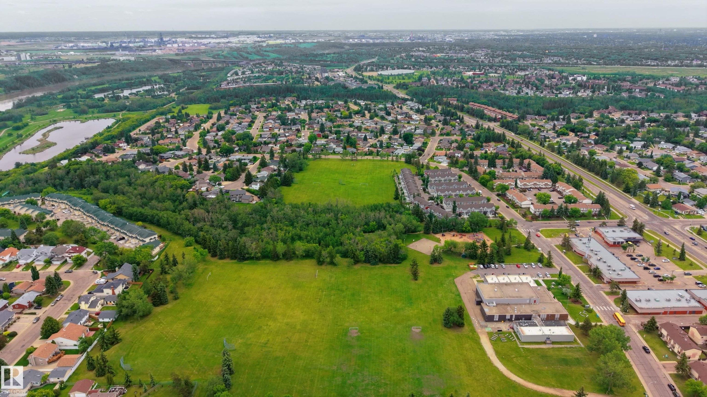 Aerial view - 747 Clareview Road Nw, Edmonton, AB - Outdoor With View