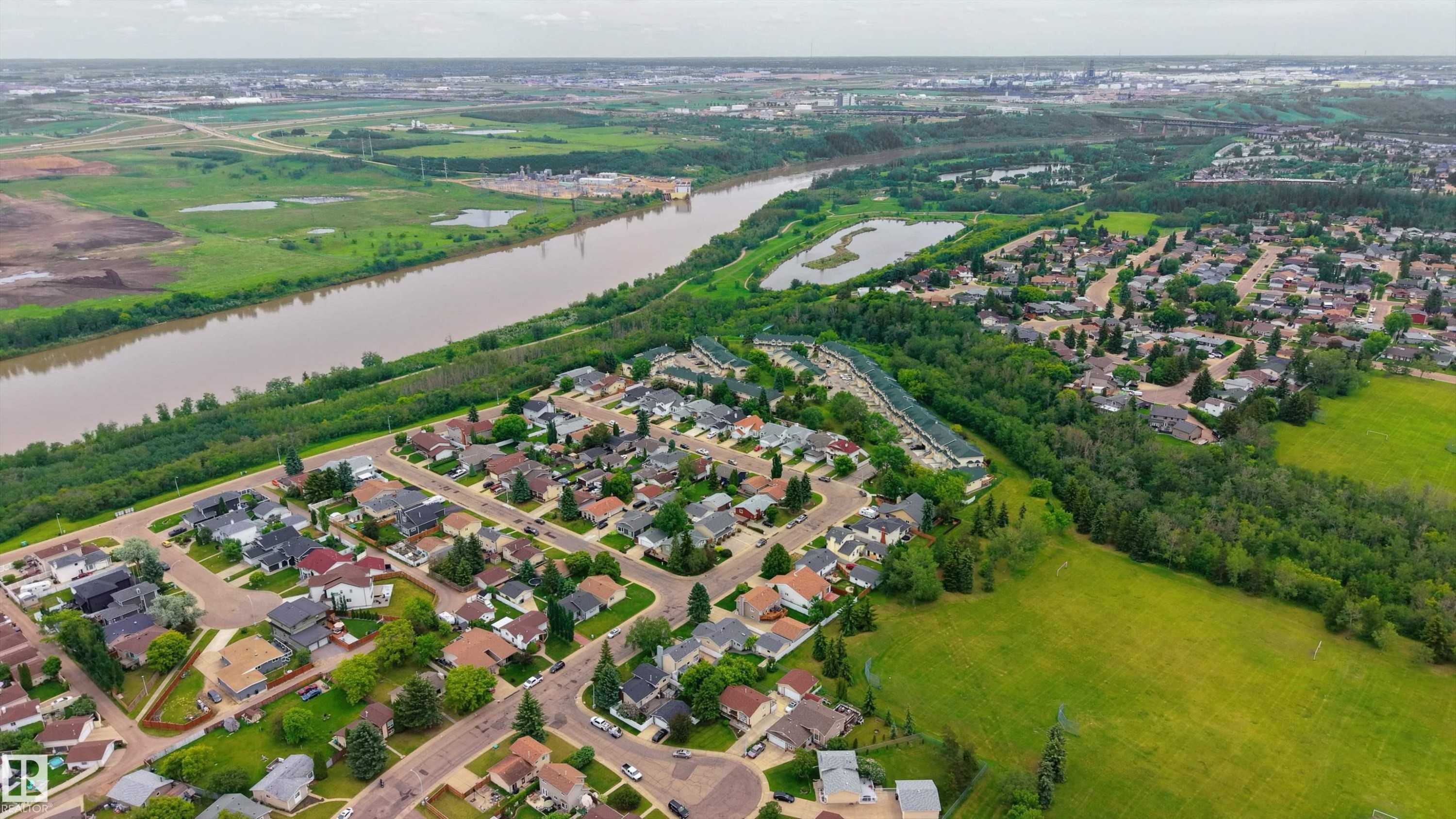 Aerial view - 747 Clareview Road Nw, Edmonton, AB - Outdoor With View