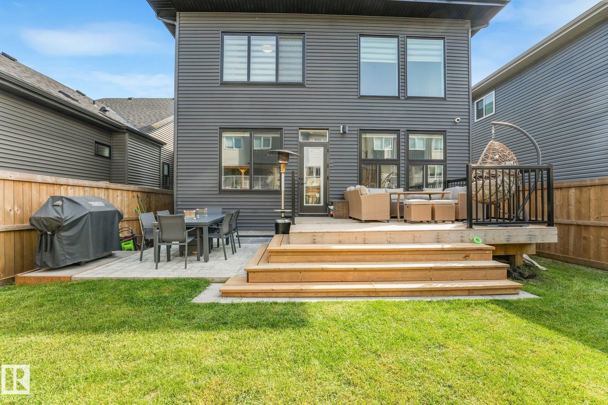 108 Edgefield Way, St. Albert, AB - Outdoor With Deck Patio Veranda With Exterior