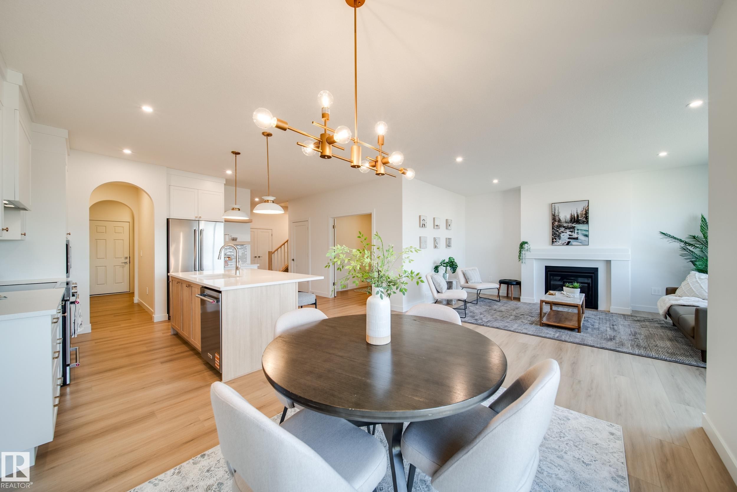 54 Clichy Close, St. Albert, AB - Indoor With Fireplace