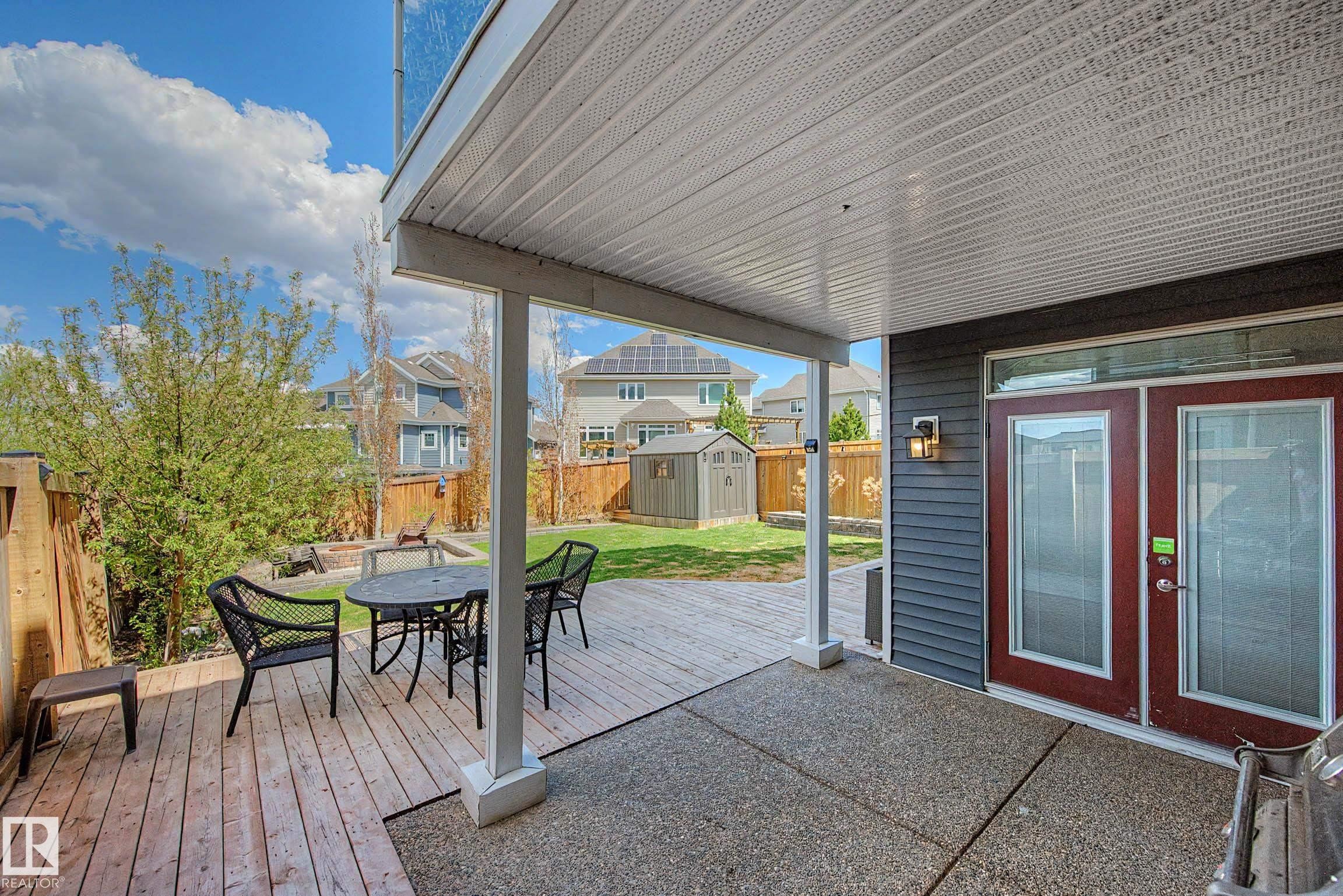 9036 24 Avenue Sw, Edmonton, AB - Outdoor With Deck Patio Veranda With Exterior