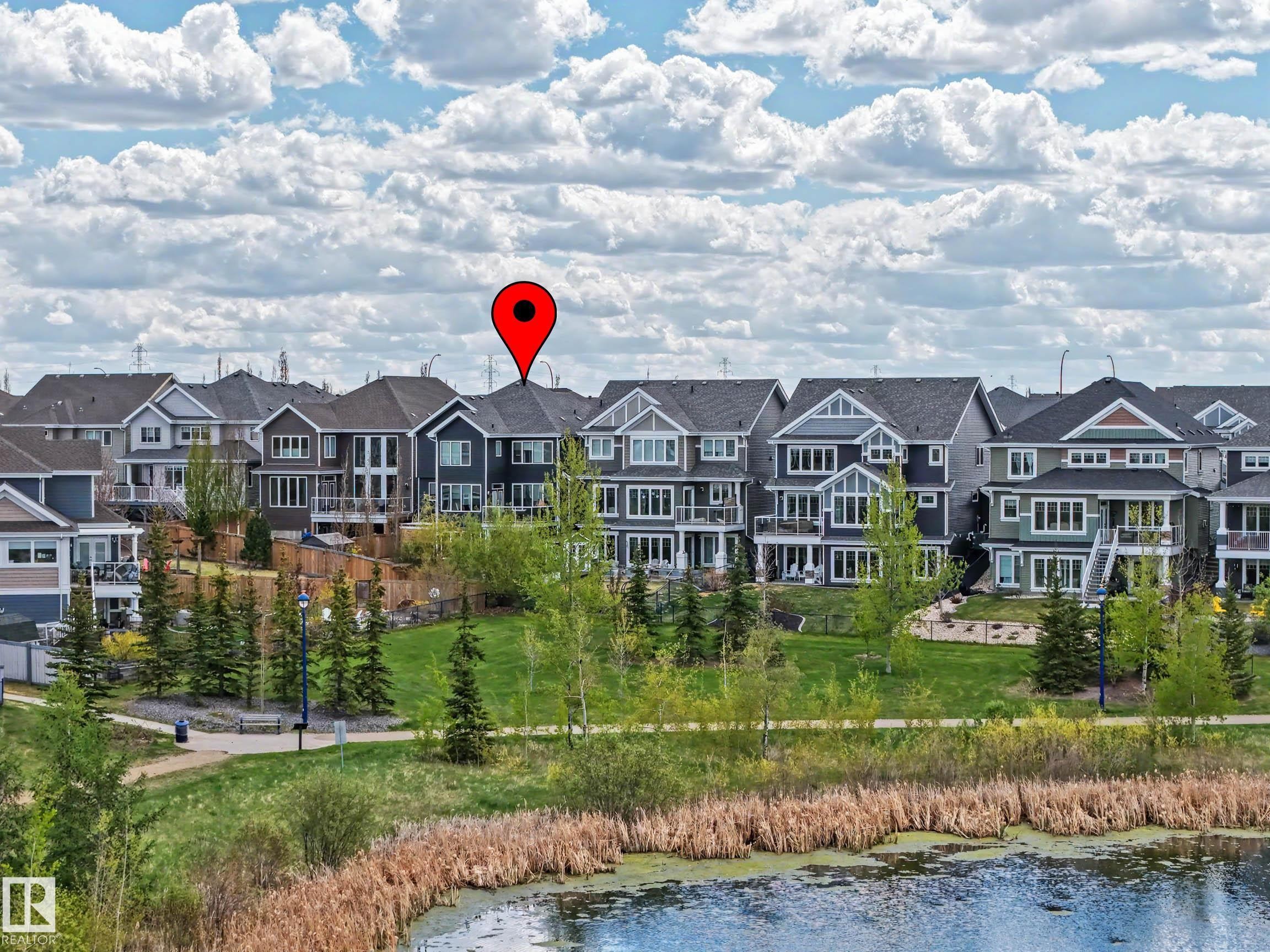 9036 24 Avenue Sw, Edmonton, AB - Outdoor With Body Of Water With View