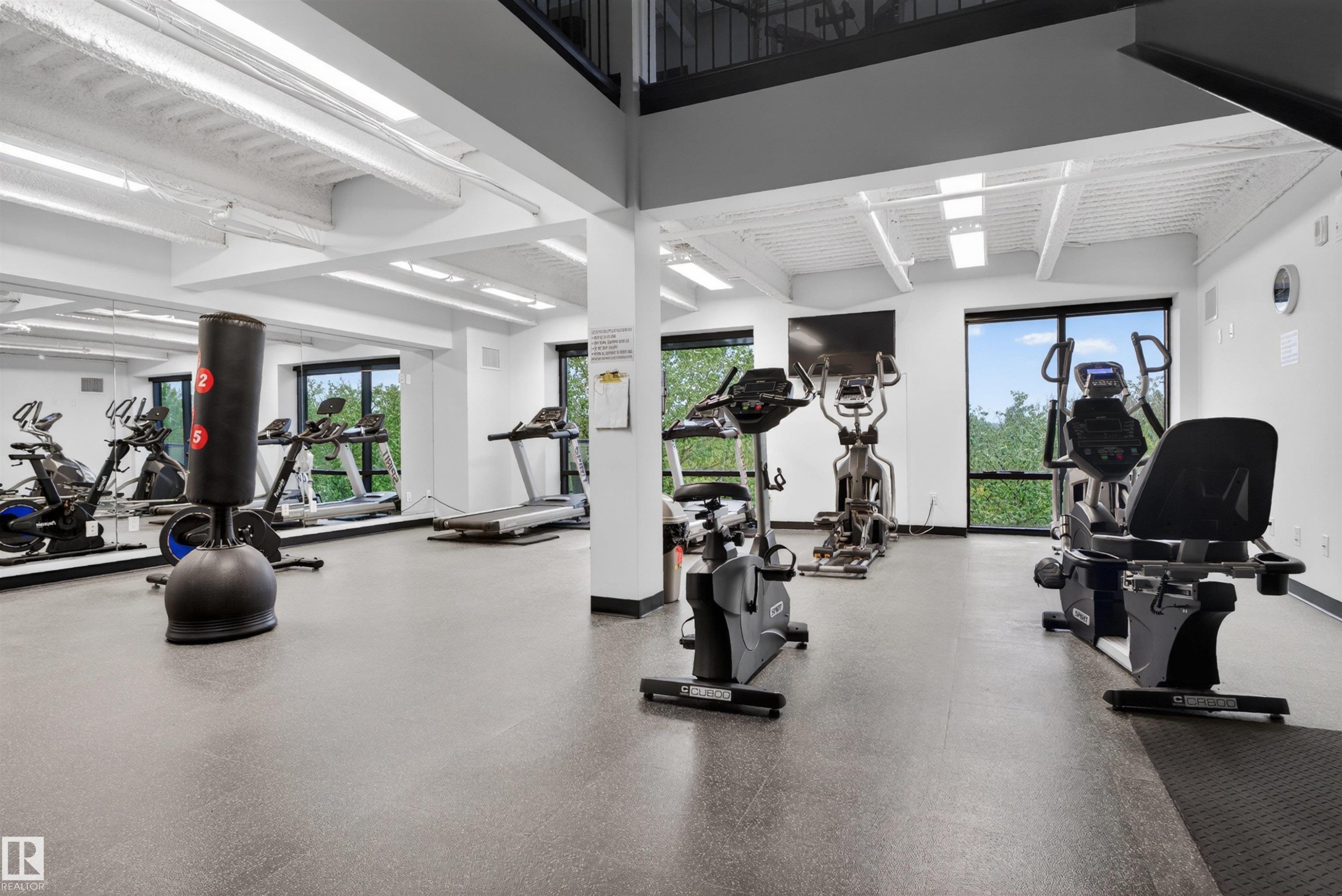 #514 200 Bellerose Dr, St. Albert, AB - Indoor Photo Showing Gym Room