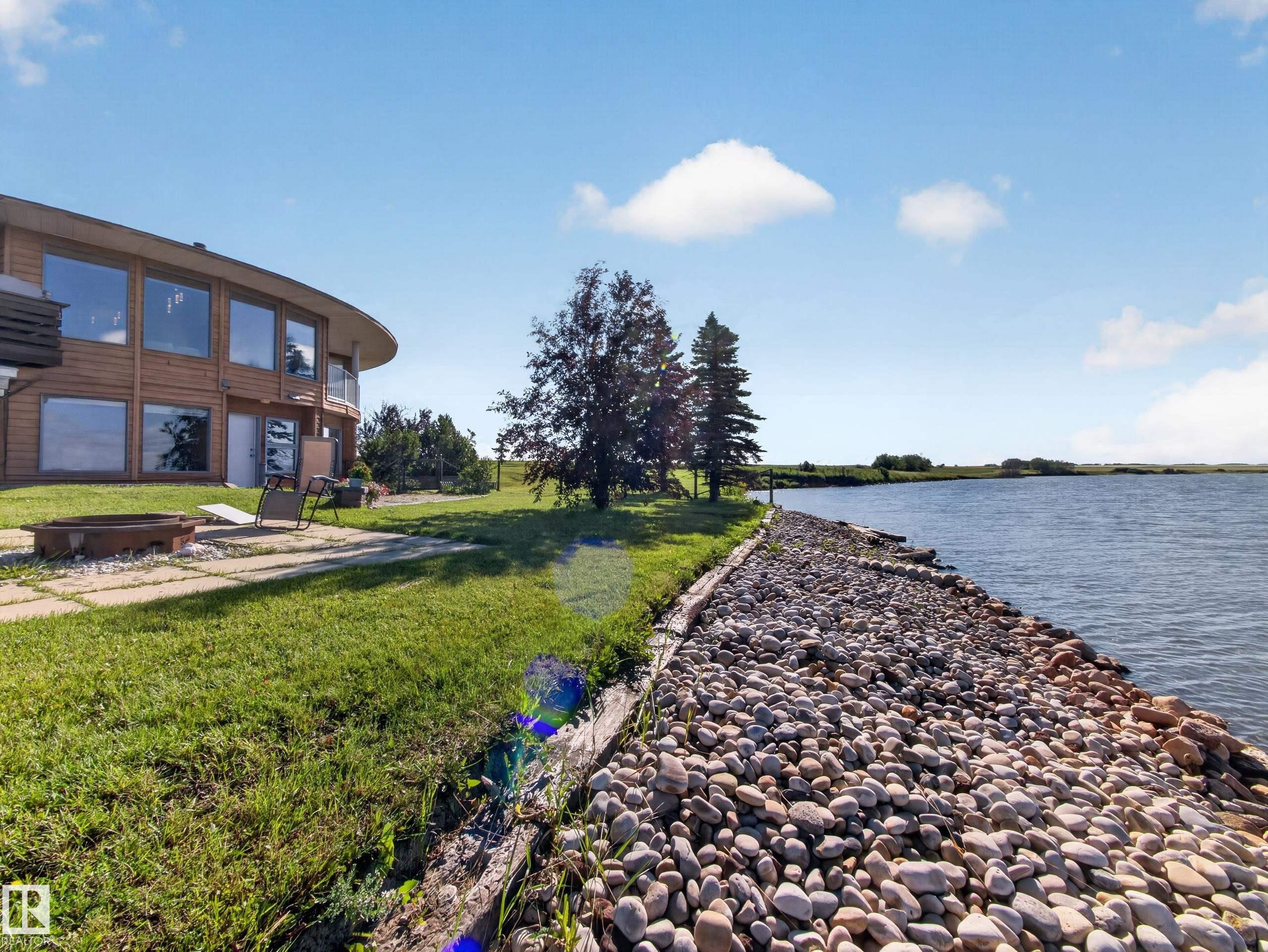 48208 Range Road, Rural Beaver County, AB - Outdoor With Body Of Water With View