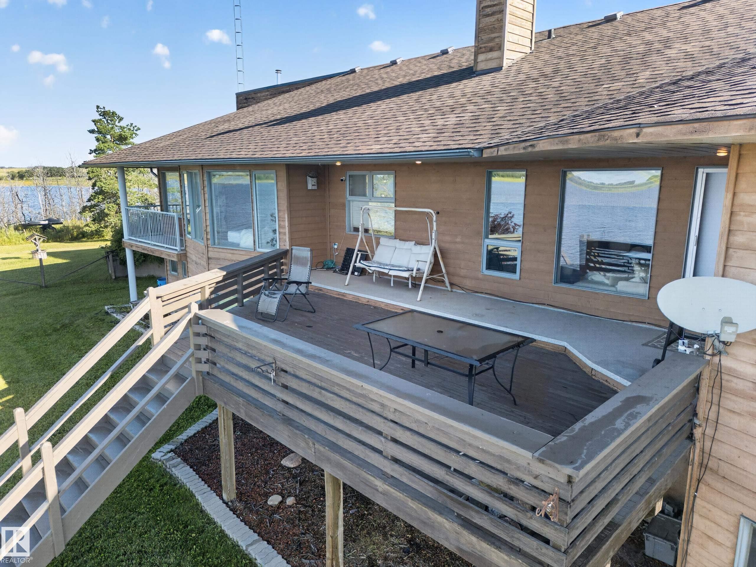 48208 Range Road, Rural Beaver County, AB - Outdoor With Deck Patio Veranda