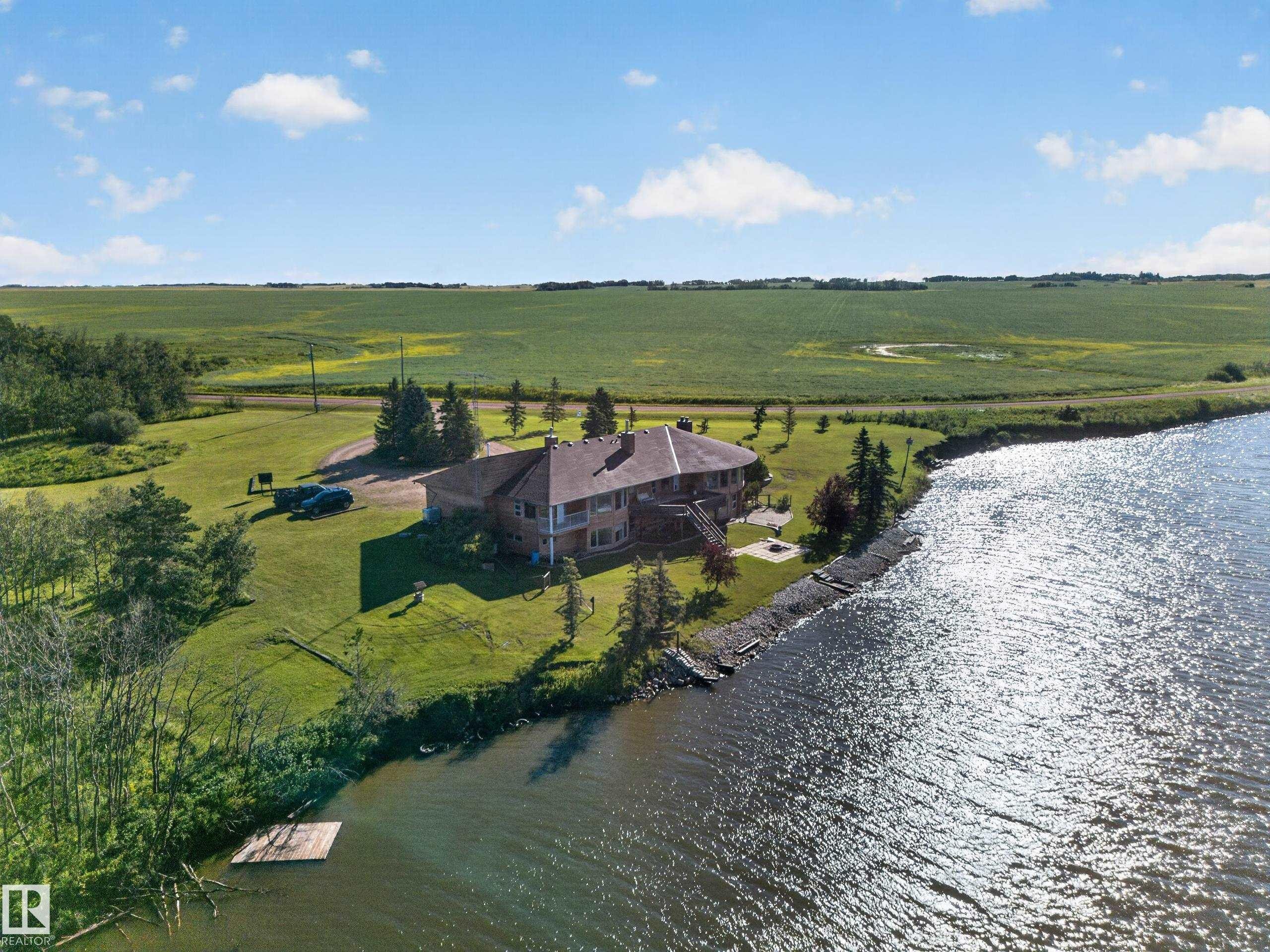 48208 Range Road, Rural Beaver County, AB - Outdoor With Body Of Water With View