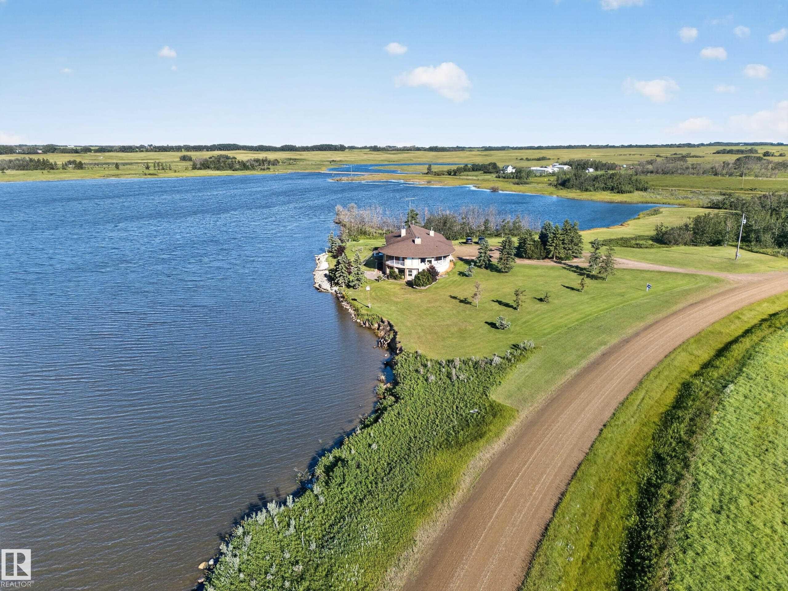 48208 Range Road, Rural Beaver County, AB - Outdoor With Body Of Water With View