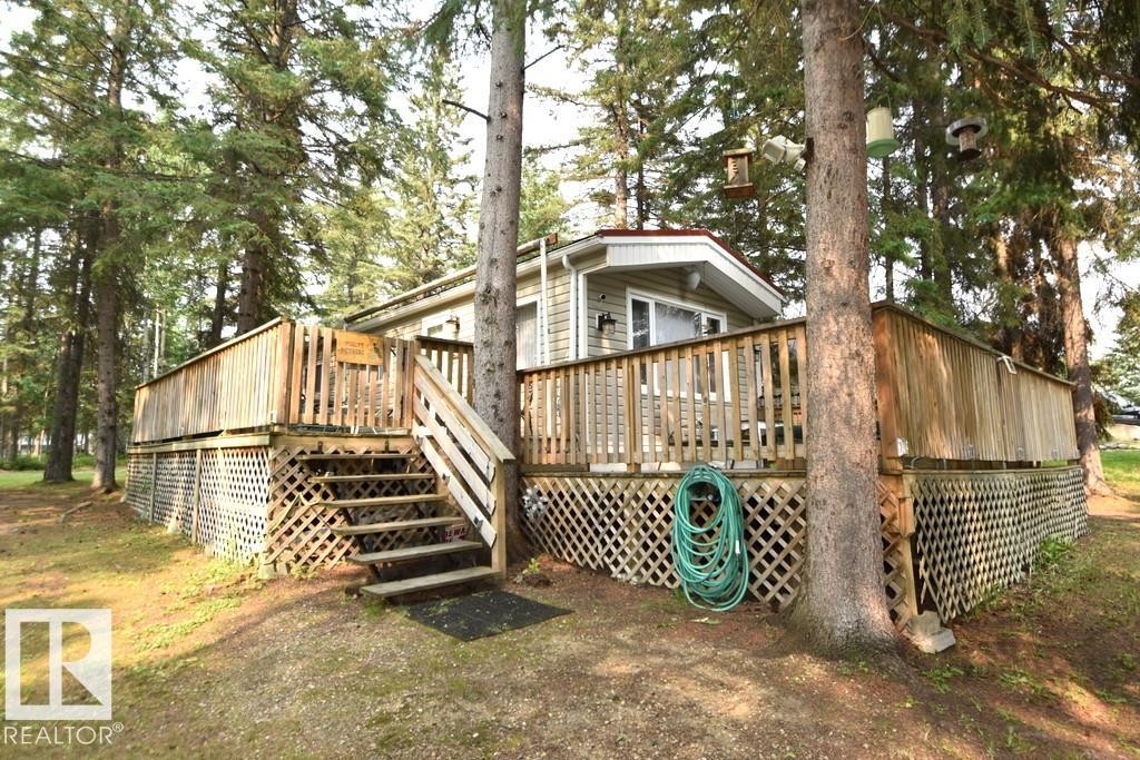 280A Lyn Lane (Amisk Lake), Rural Athabasca County, AB - Outdoor With Deck Patio Veranda