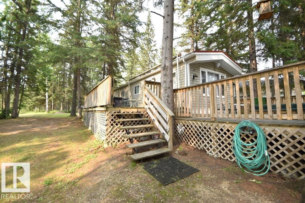 280A Lyn Lane (Amisk Lake), Rural Athabasca County, AB - Outdoor With Deck Patio Veranda