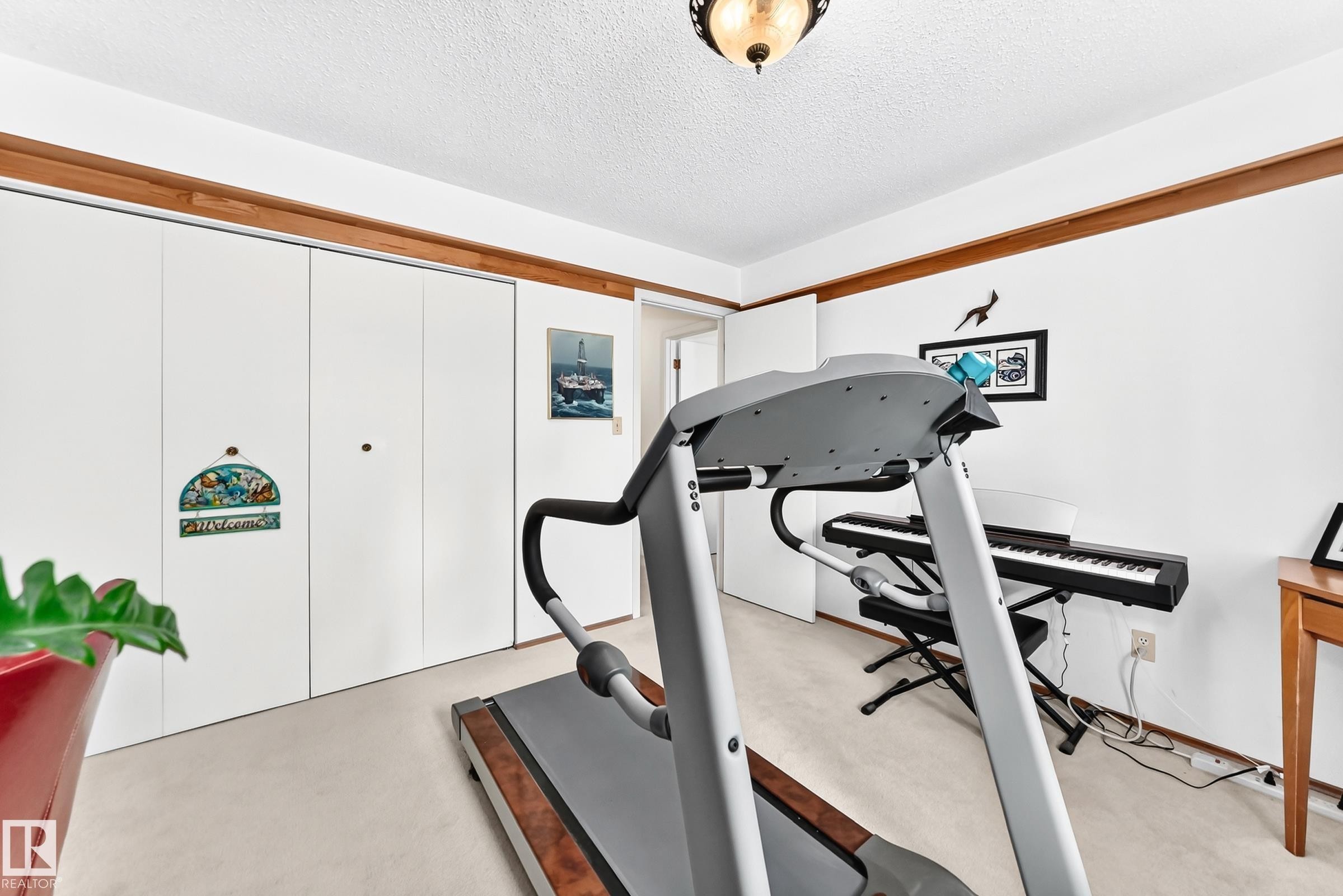 #24 25507 Twp Road 512 A, Rural Parkland County, AB - Indoor Photo Showing Gym Room