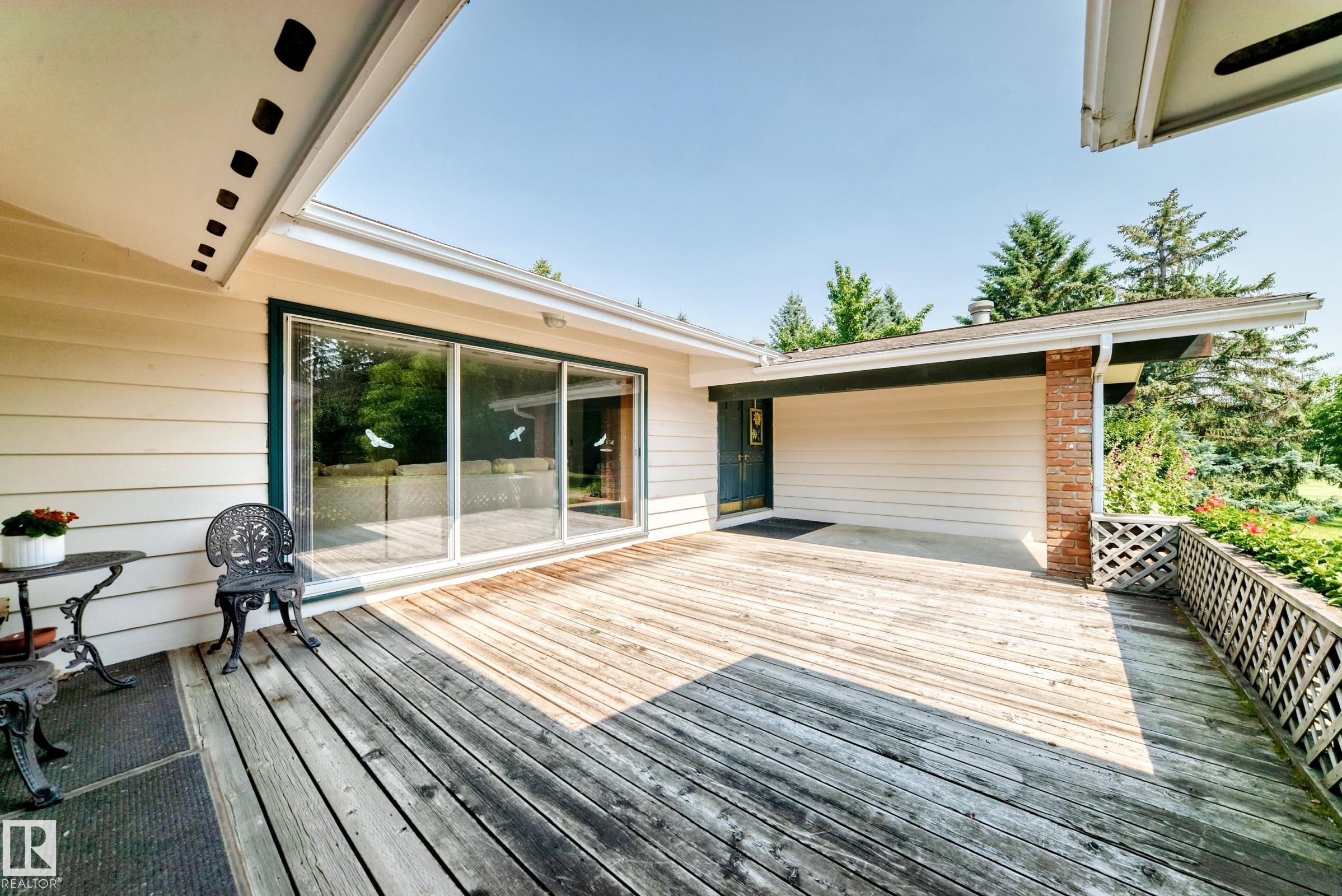 #24 25507 Twp Road 512 A, Rural Parkland County, AB - Outdoor With Deck Patio Veranda With Exterior