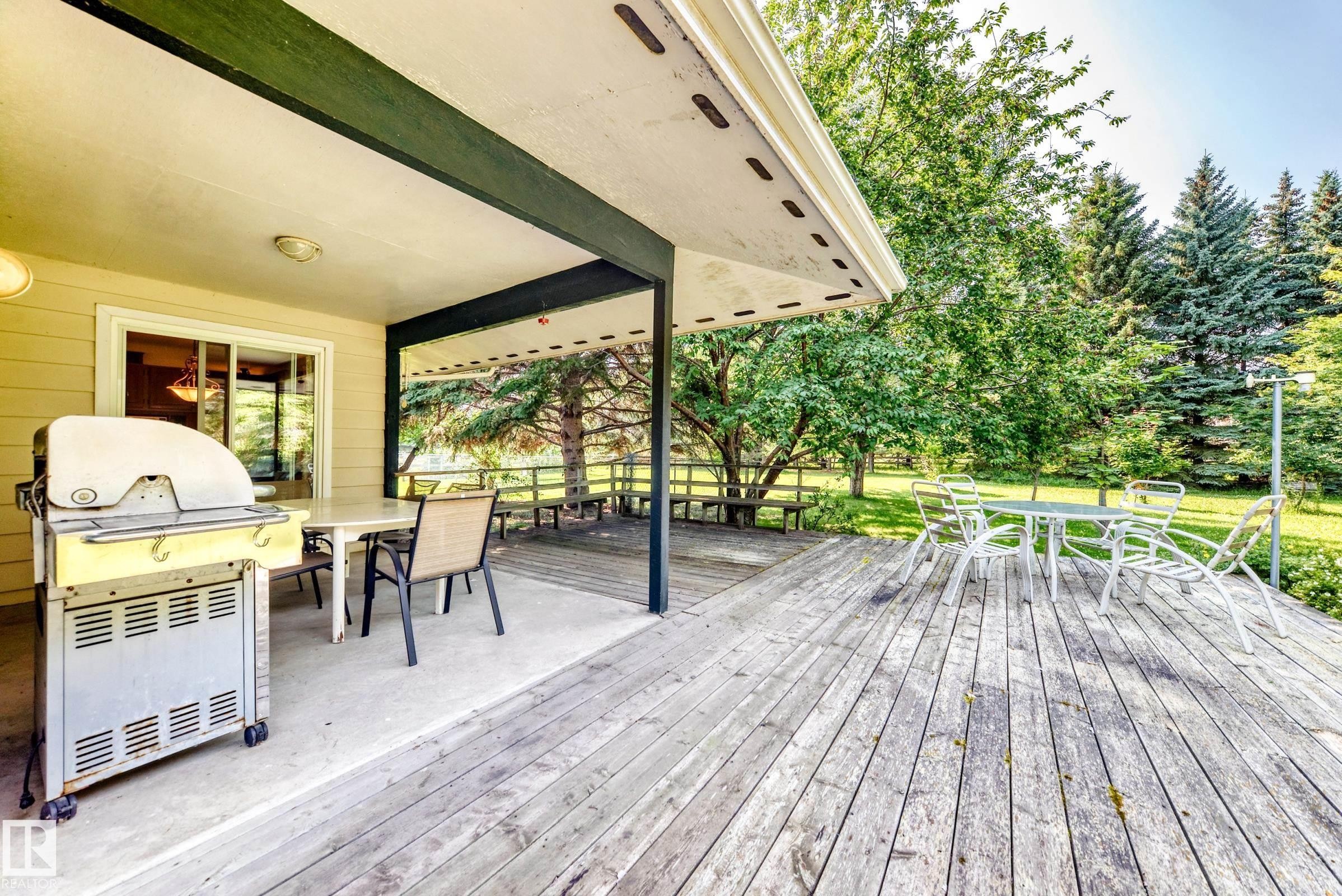#24 25507 Twp Road 512 A, Rural Parkland County, AB - Outdoor With Deck Patio Veranda
