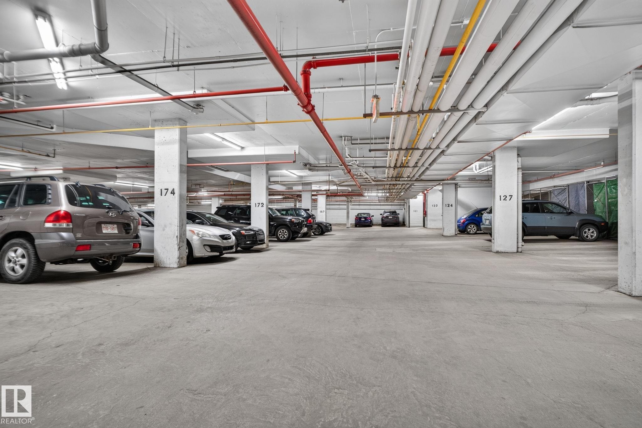 #317 11441 Ellerslie Rd Sw, Edmonton, AB - Indoor Photo Showing Garage