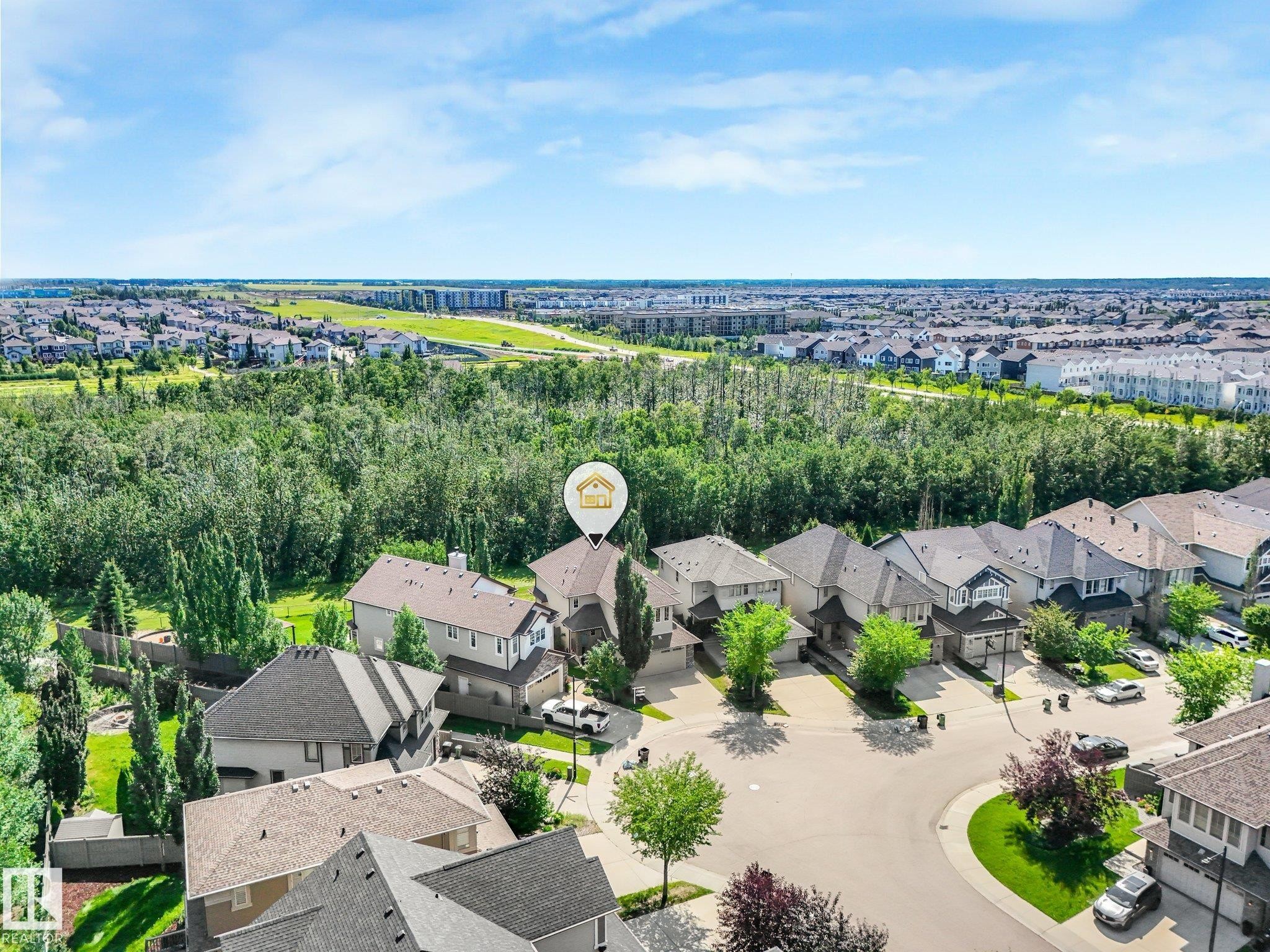 2825 Anderson Place Sw, Edmonton, AB - Outdoor With View