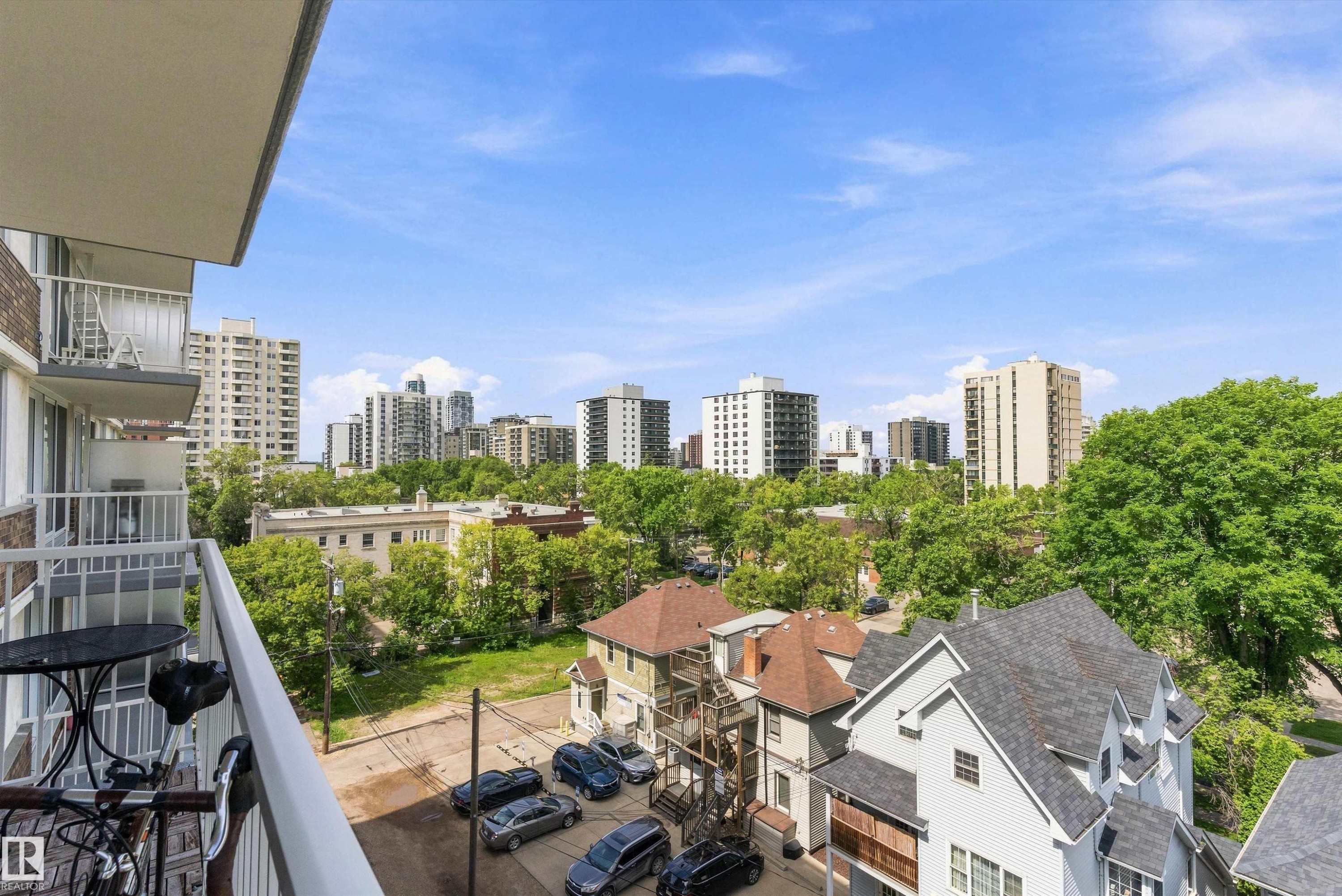 #706 9930 113 St Nw, Edmonton, AB - Outdoor With Balcony