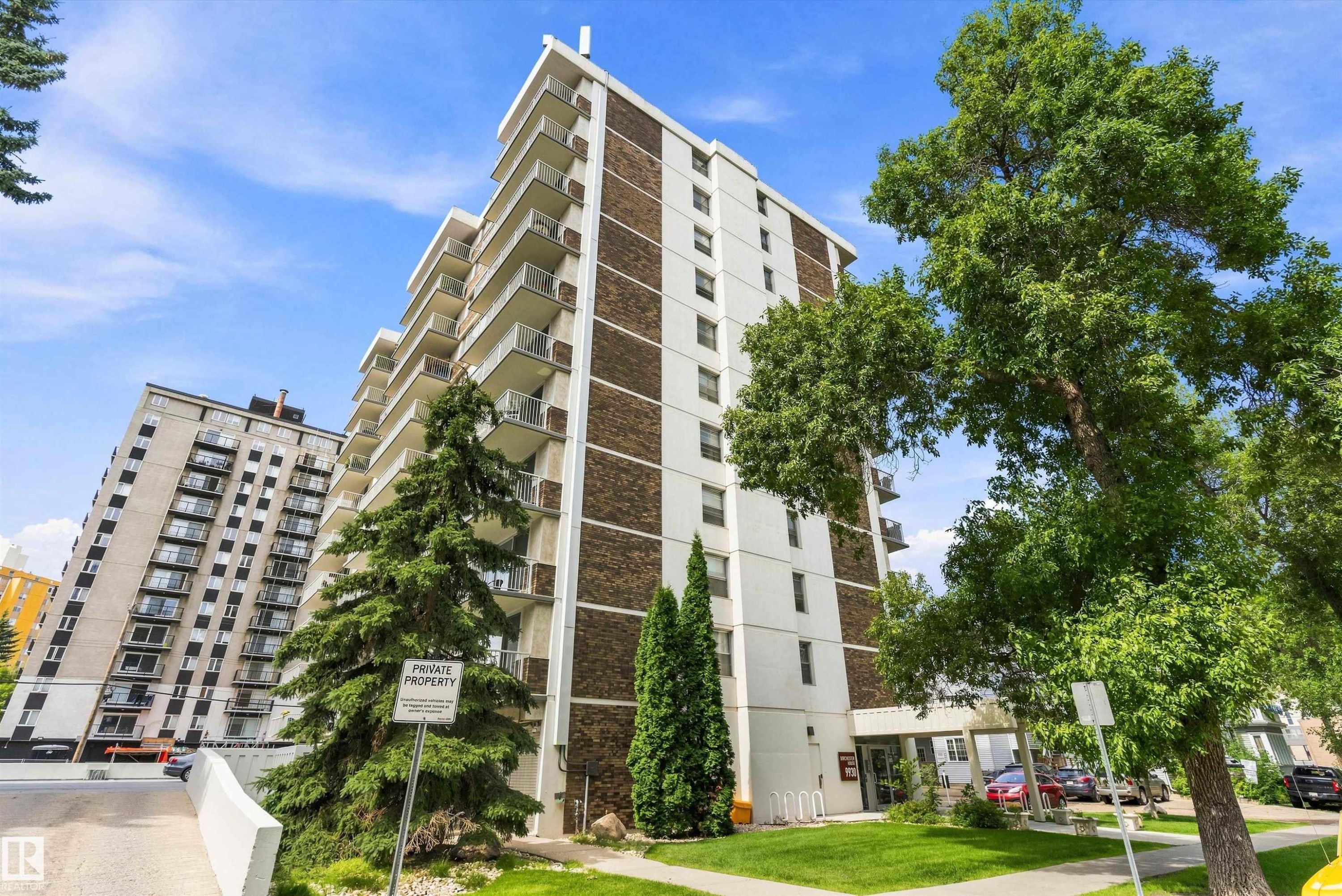 #706 9930 113 St Nw, Edmonton, AB - Outdoor With Balcony With Facade
