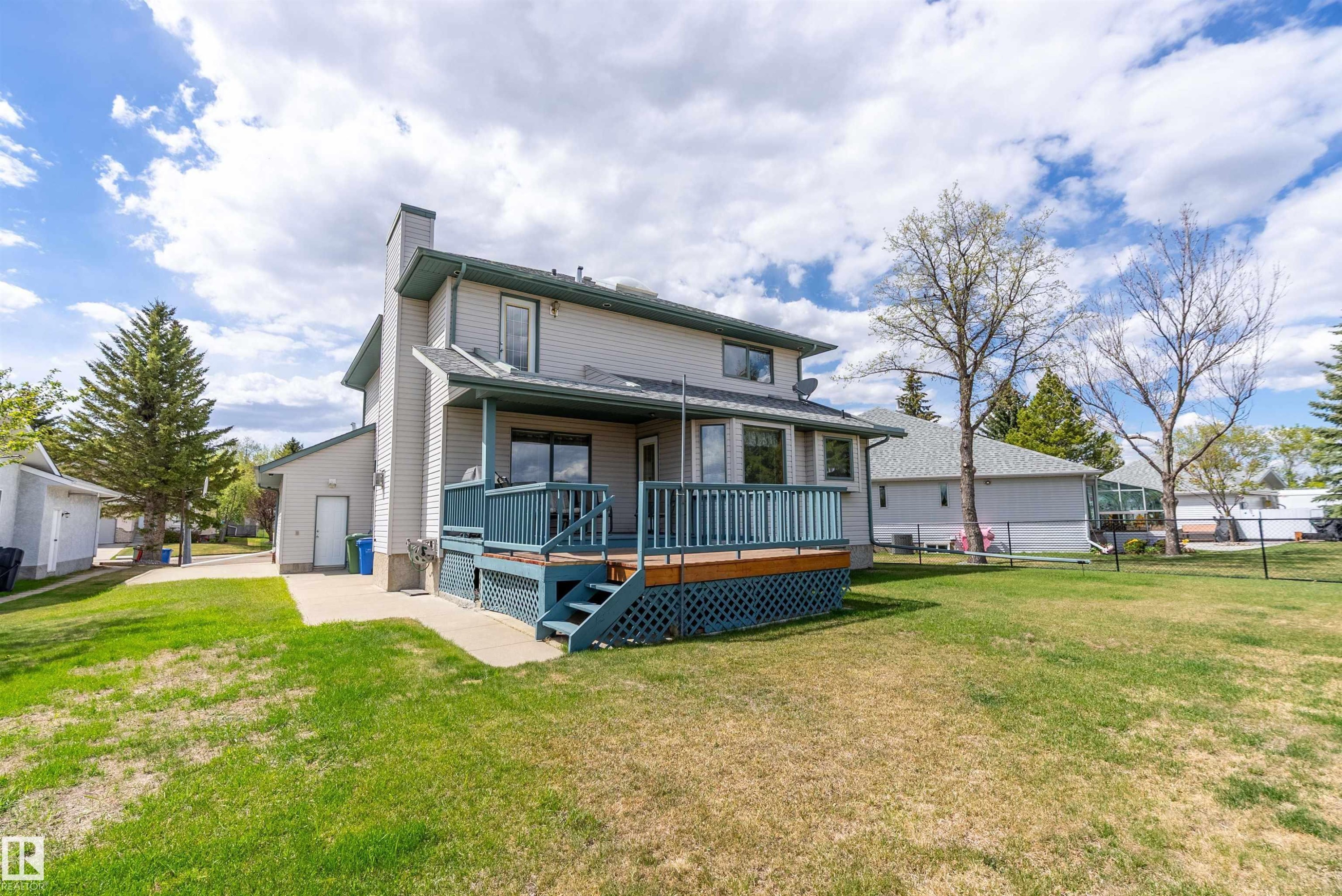 115 Aspen Ridge Crescent, Wetaskiwin, AB - Outdoor With Deck Patio Veranda