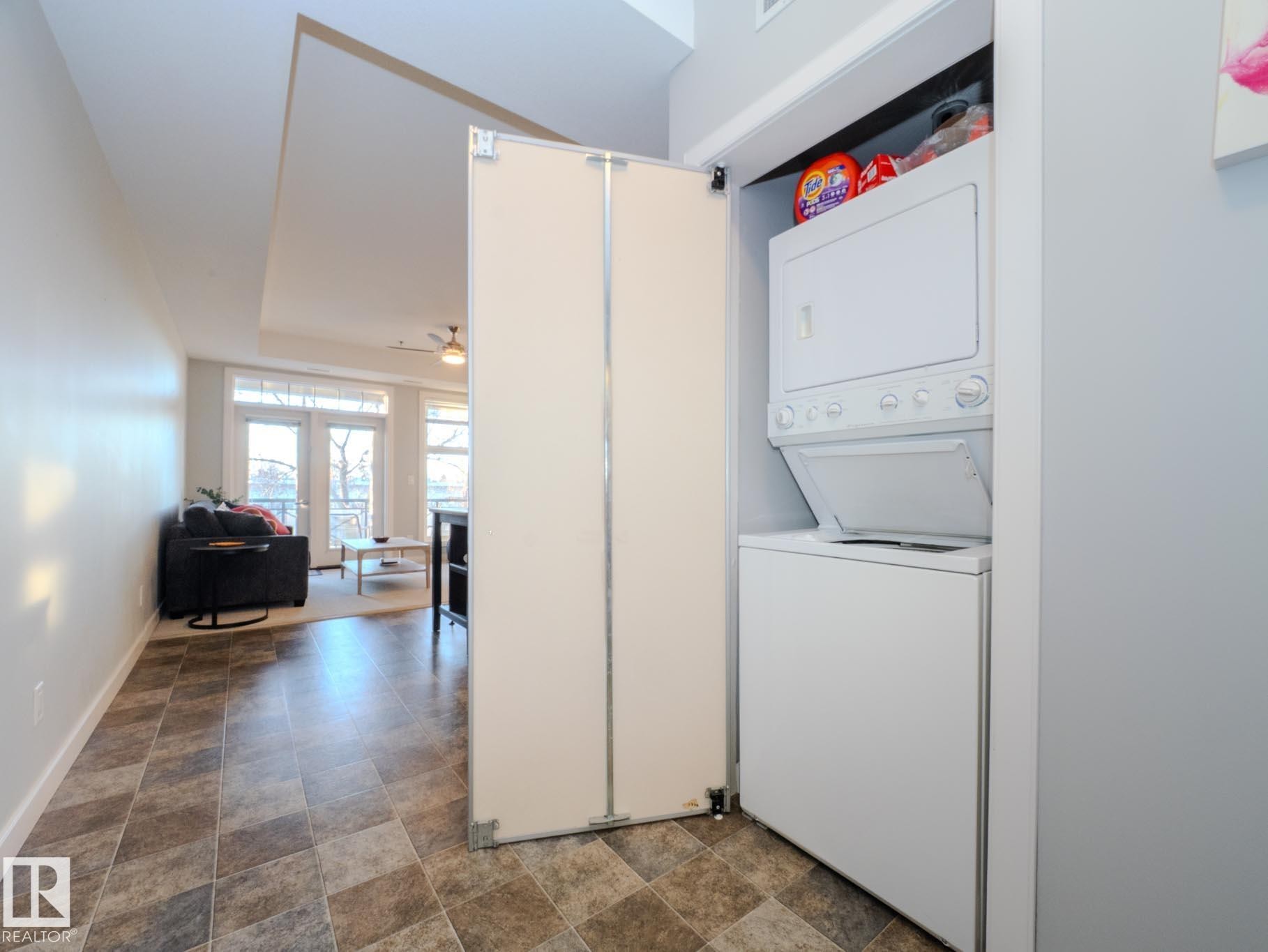#310 10808 71 Av Nw, Edmonton, AB - Indoor Photo Showing Laundry Room