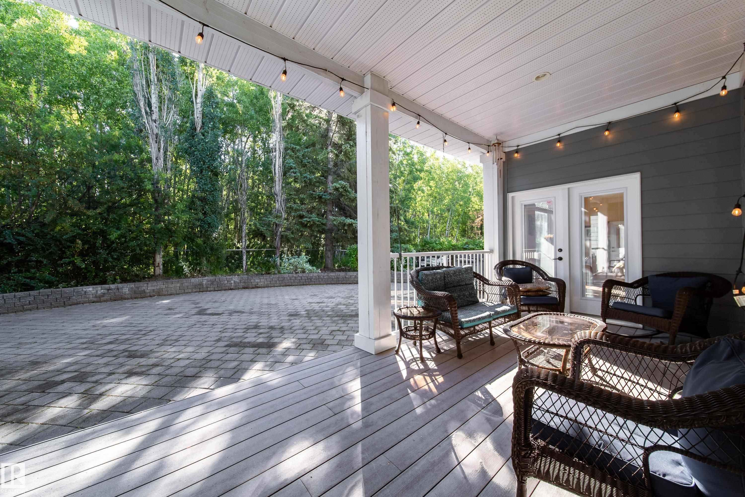 2A Silver Beach Road, Rural Wetaskiwin County, AB - Outdoor With Deck Patio Veranda With Exterior