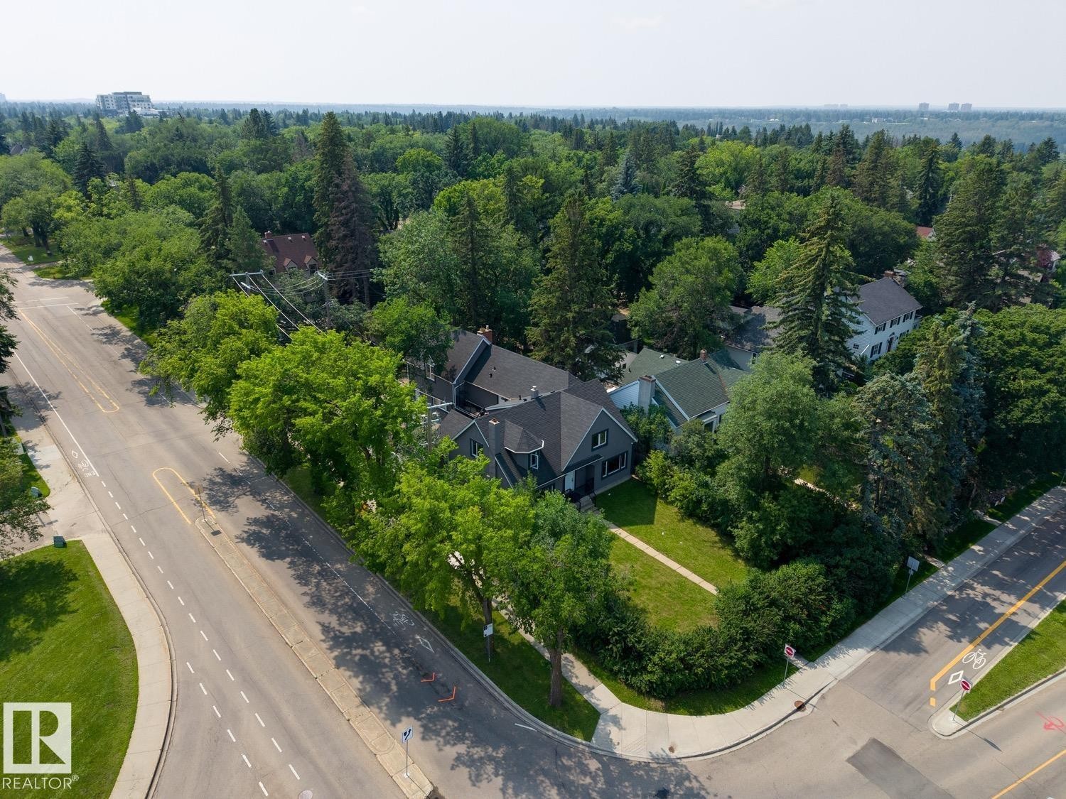 11603 Saskatchewan Drive Nw, Edmonton, AB - Outdoor With View