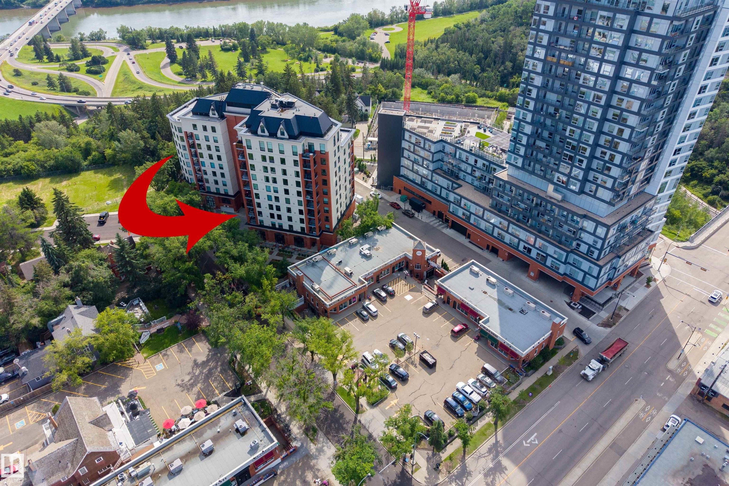 #105 10108 125 St Nw, Edmonton, AB - Outdoor With View