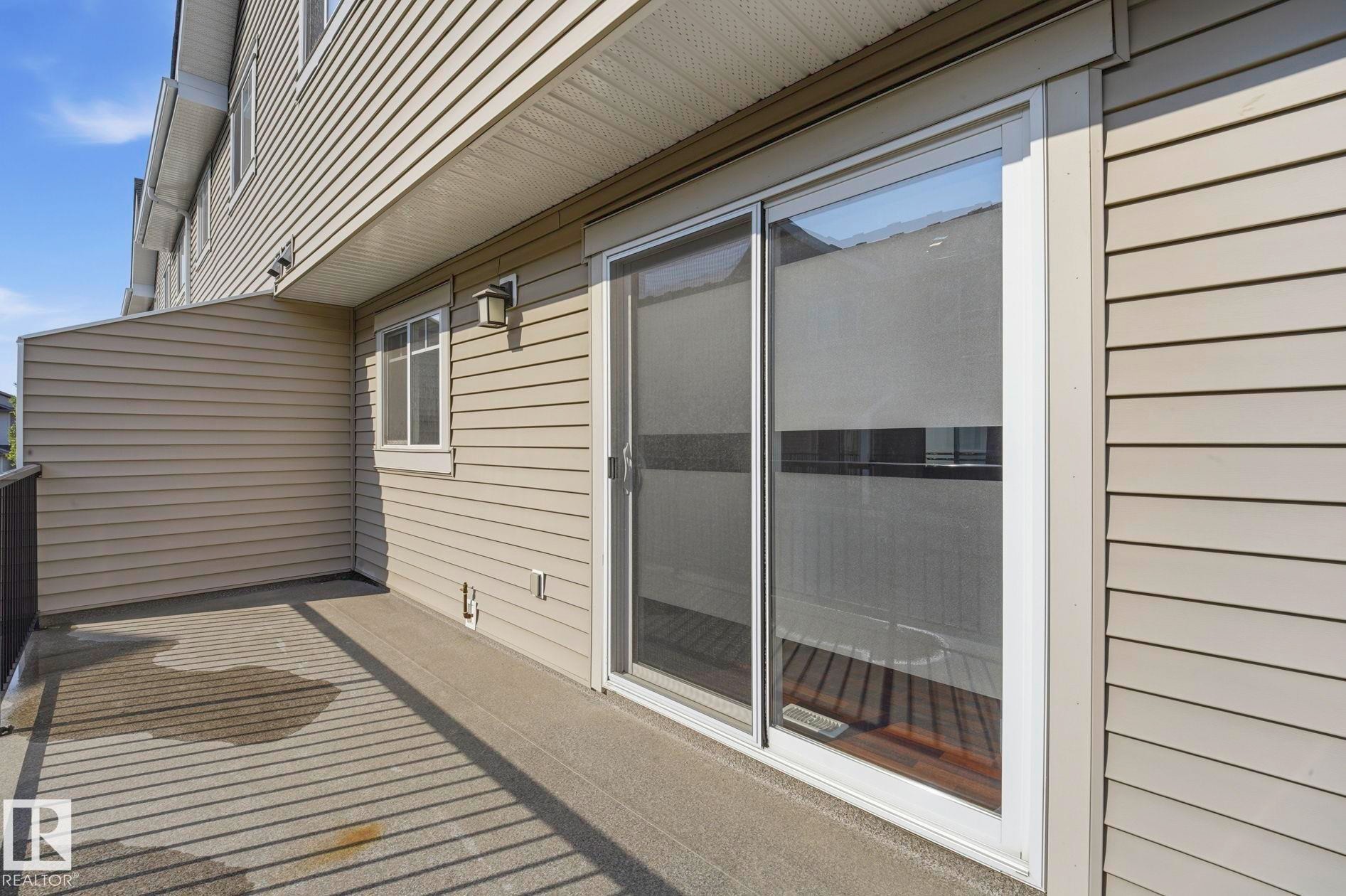 #18 13810 166 Av Nw, Edmonton, AB - Outdoor With Deck Patio Veranda With Exterior