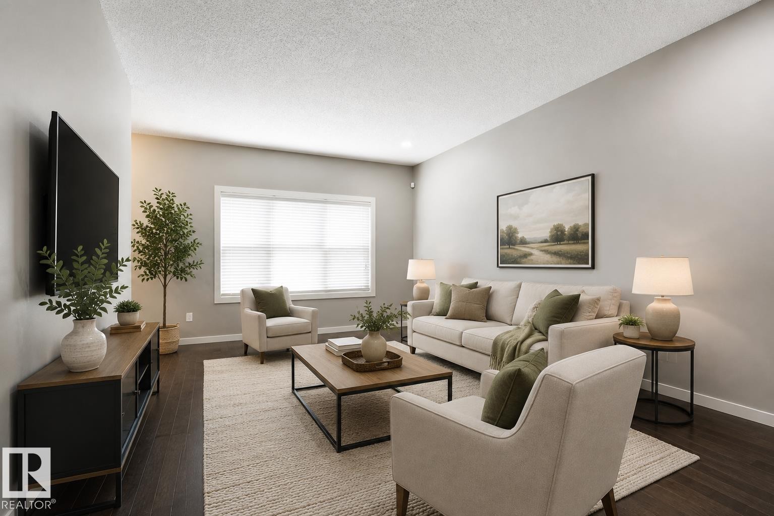 7058 Cardinal Way Sw, Edmonton, AB - Indoor Photo Showing Living Room