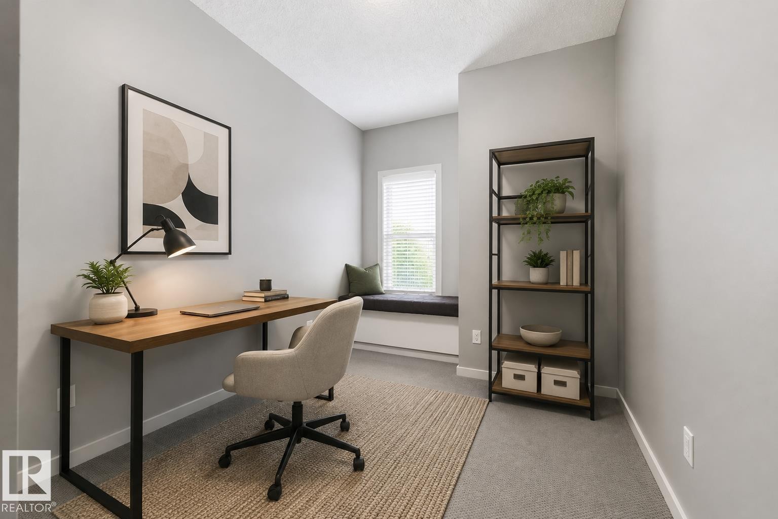 7058 Cardinal Way Sw, Edmonton, AB - Indoor Photo Showing Office