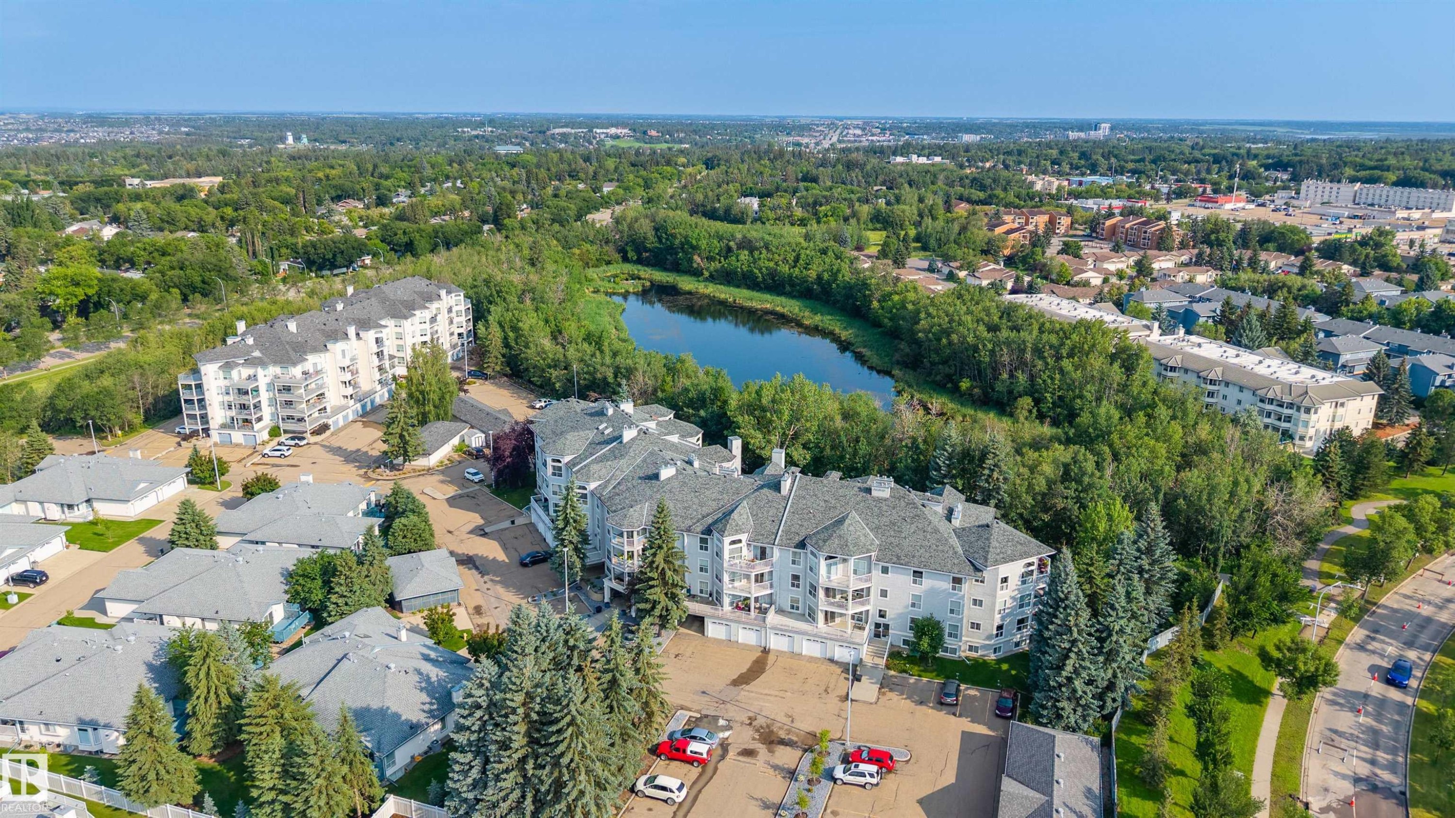 #209 65 Gervais Rd, St. Albert, AB - Outdoor With View