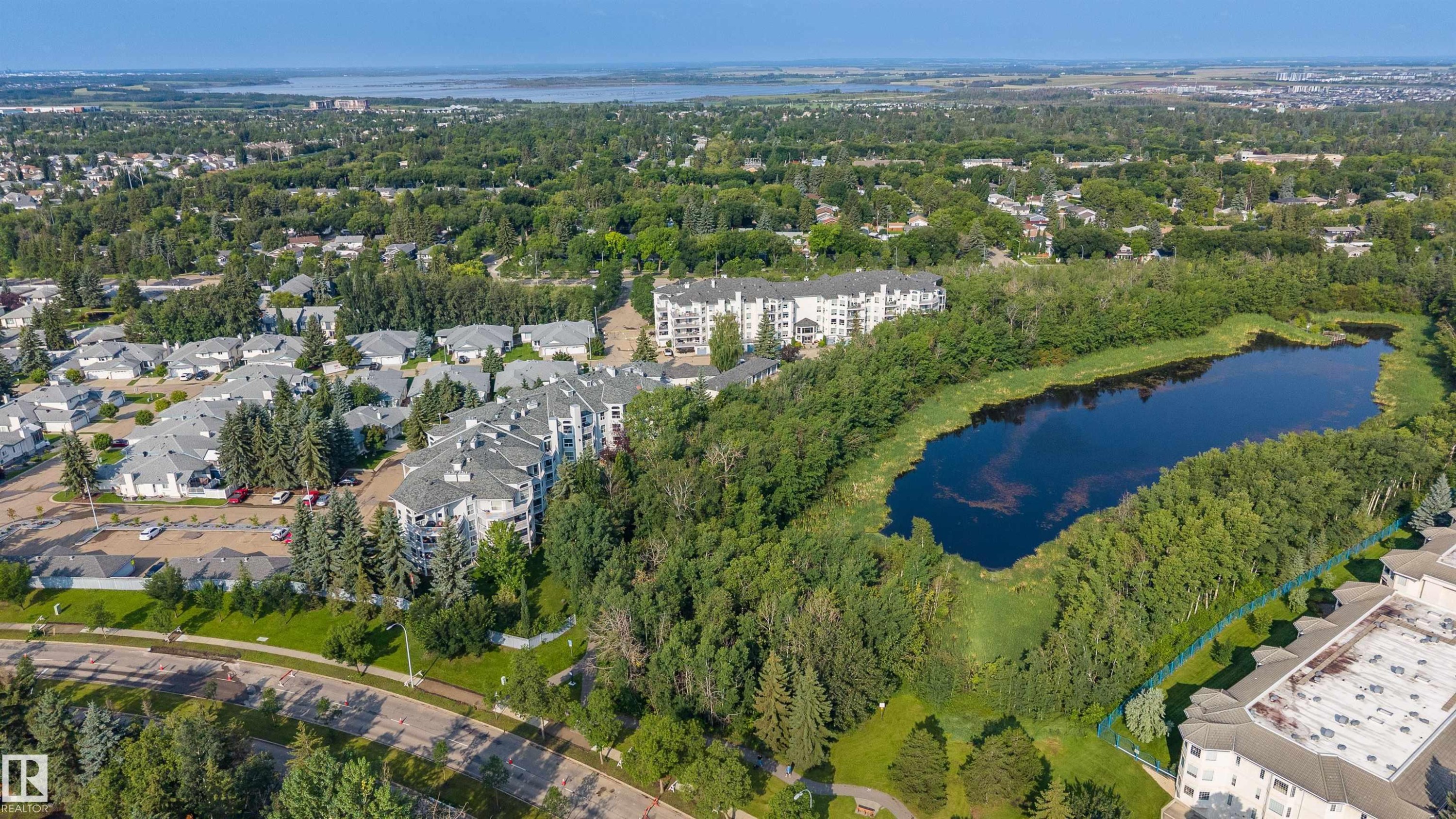 #209 65 Gervais Rd, St. Albert, AB - Outdoor With View