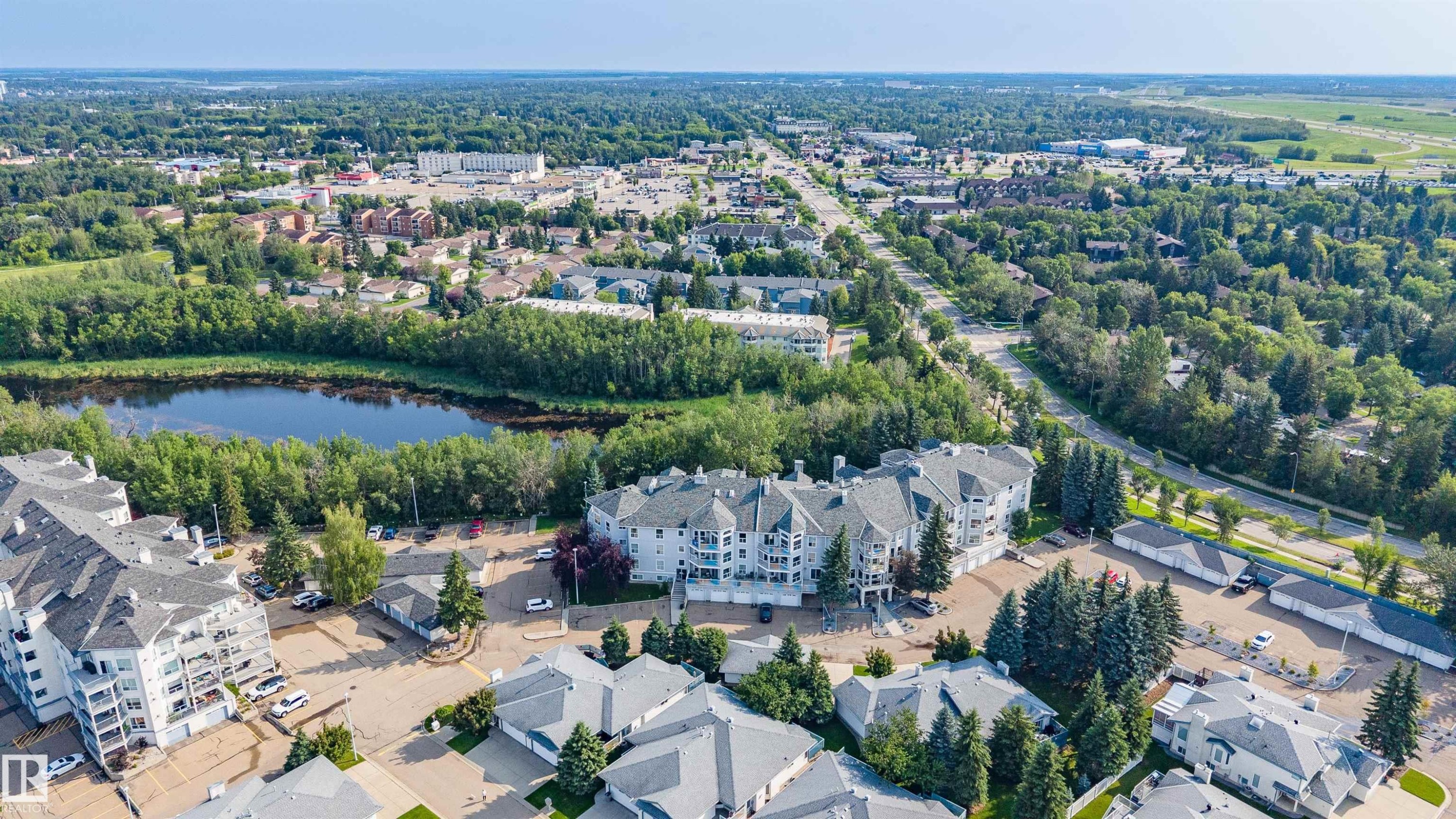 #209 65 Gervais Rd, St. Albert, AB - Outdoor With View