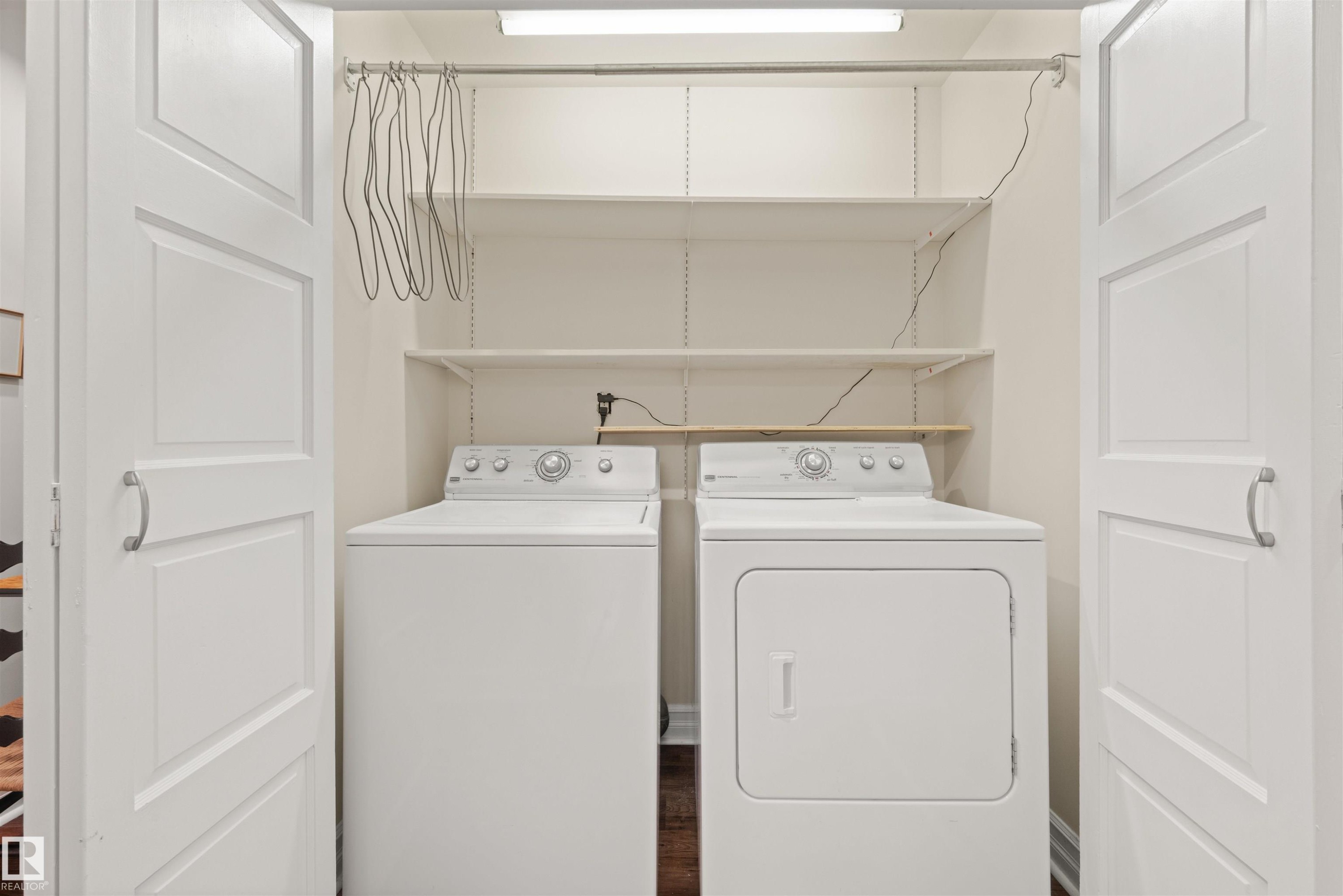 #1 14824 45 Av Nw, Edmonton, AB - Indoor Photo Showing Laundry Room
